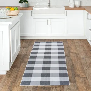 nuLOOM Lucy Tapis à carreaux Buffalo lavable en machine style ferme ecco Chaussures