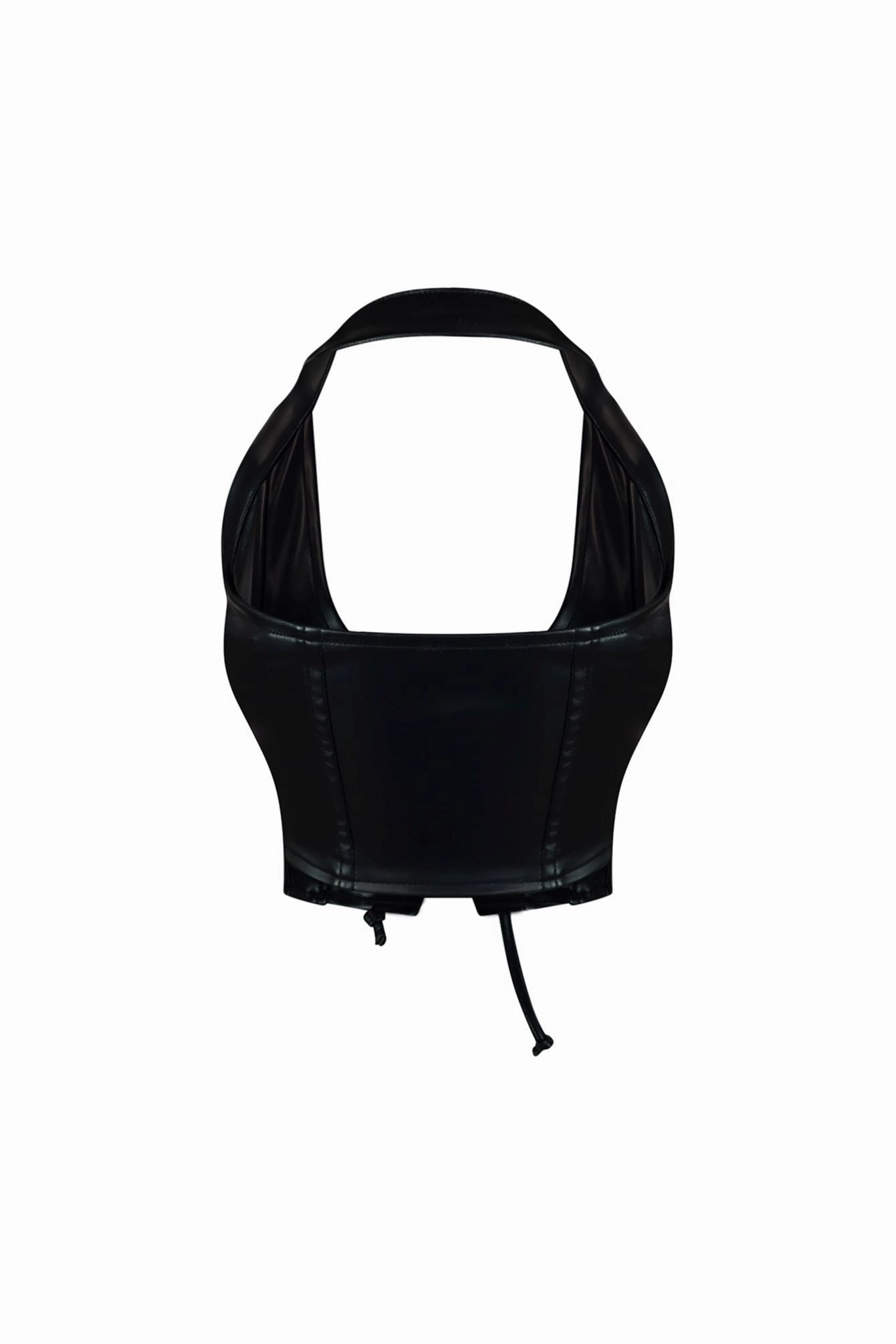Off Roading Faux Leather Crop Top