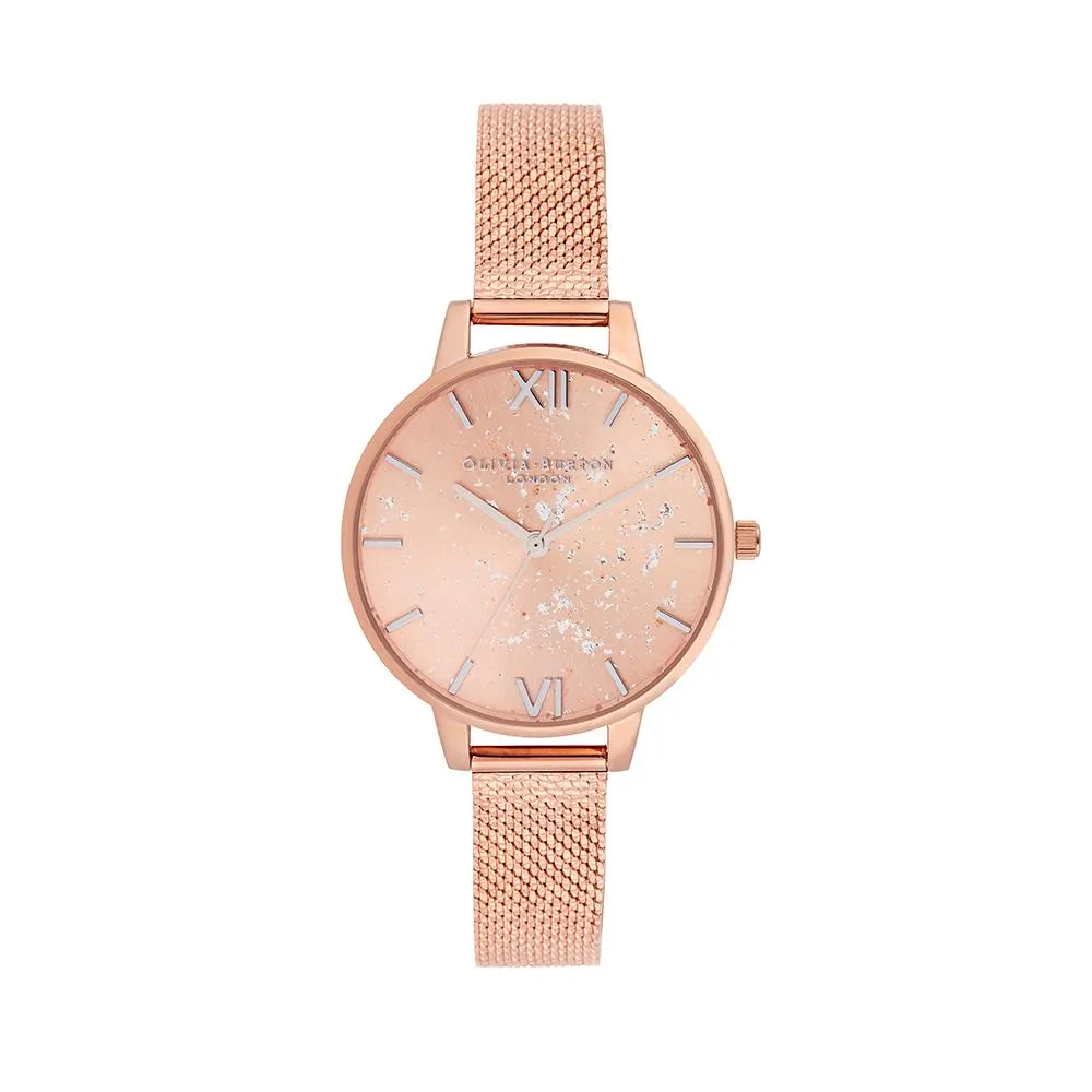 Olivia Burton Celestial Rose Gold Watch - Rose Gold 