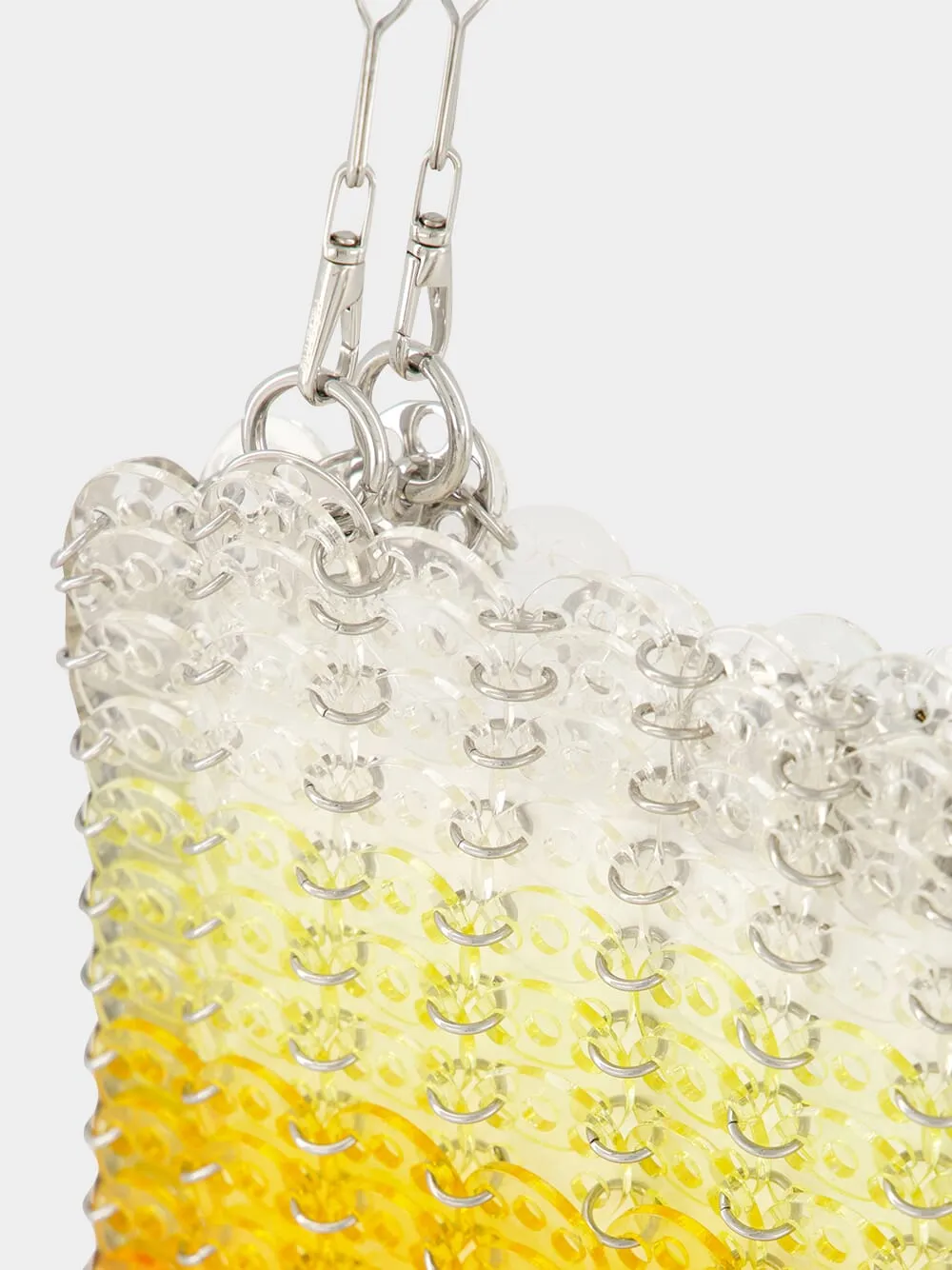 Orange Gradient 1969 Resin Disc Shoulder Bag