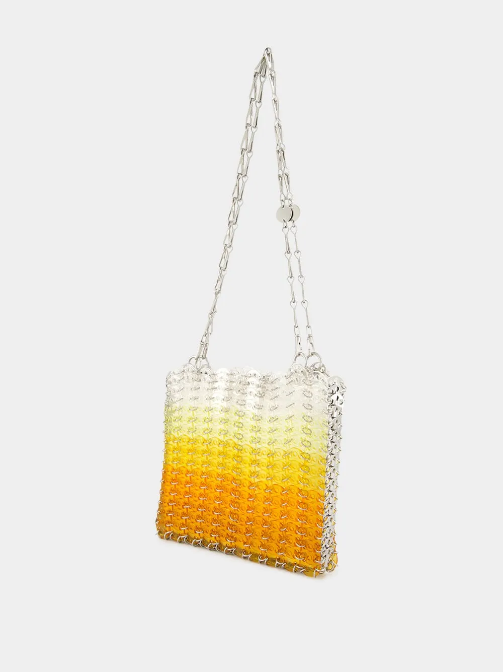 Orange Gradient 1969 Resin Disc Shoulder Bag