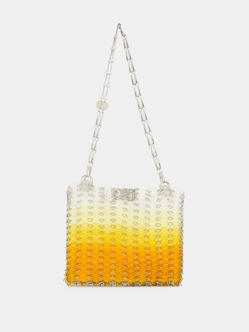 Orange Gradient 1969 Resin Disc Shoulder Bag