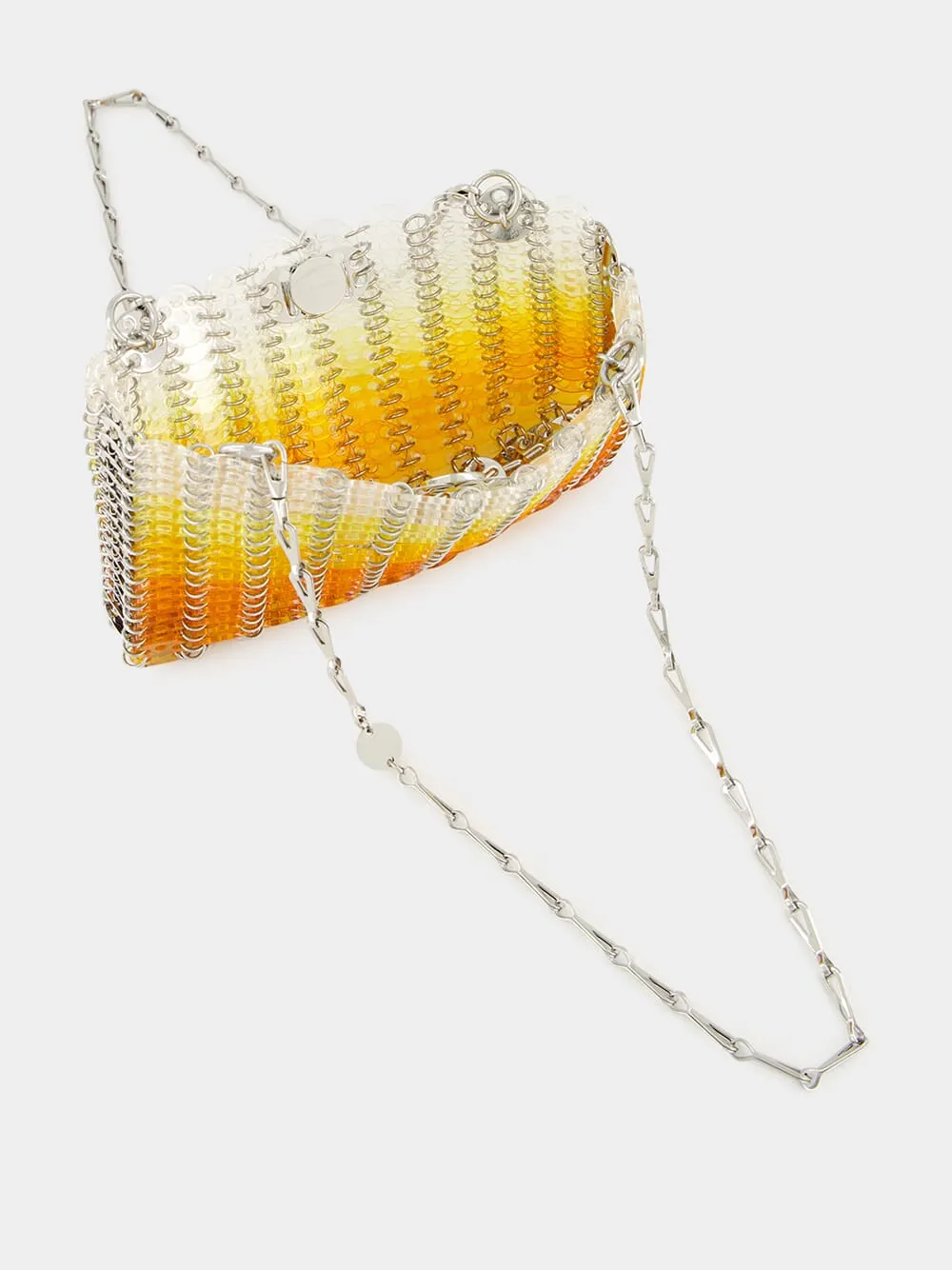 Orange Gradient 1969 Resin Disc Shoulder Bag