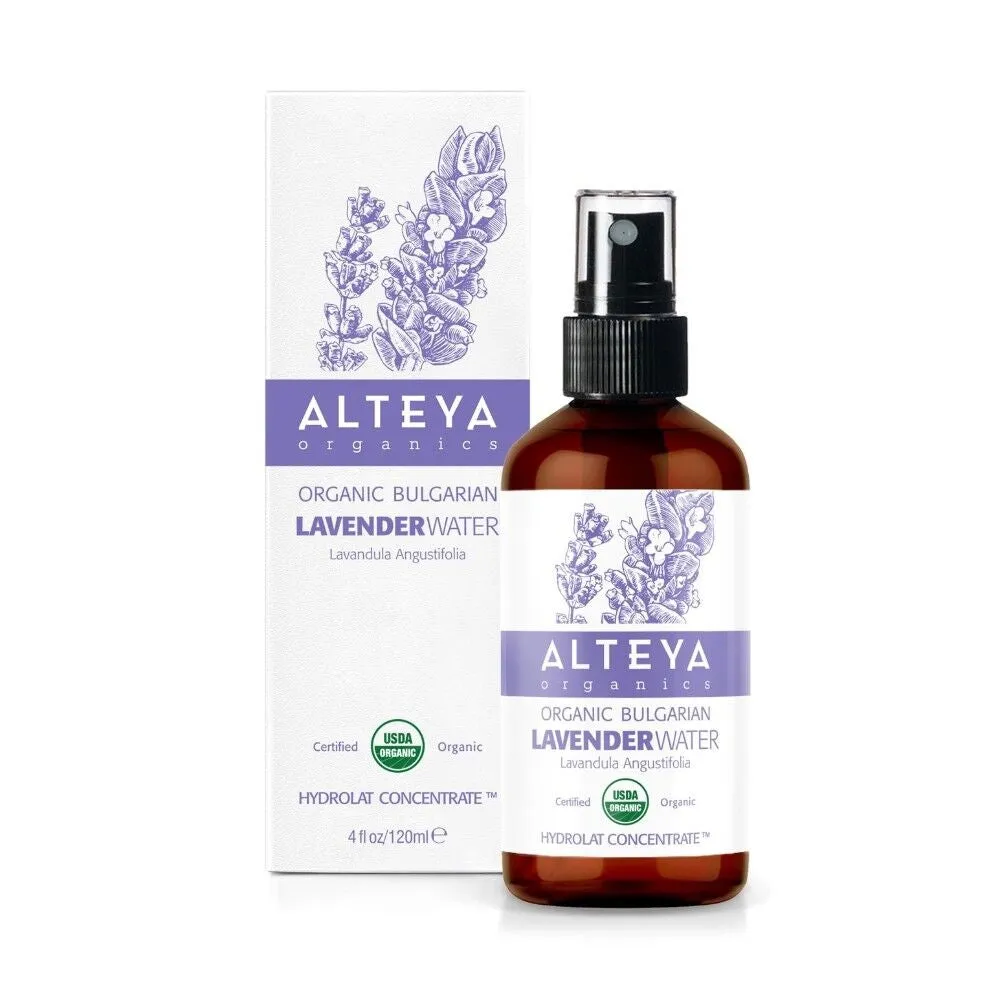 Organic Bulgarian Lavender Water, 120 ml 