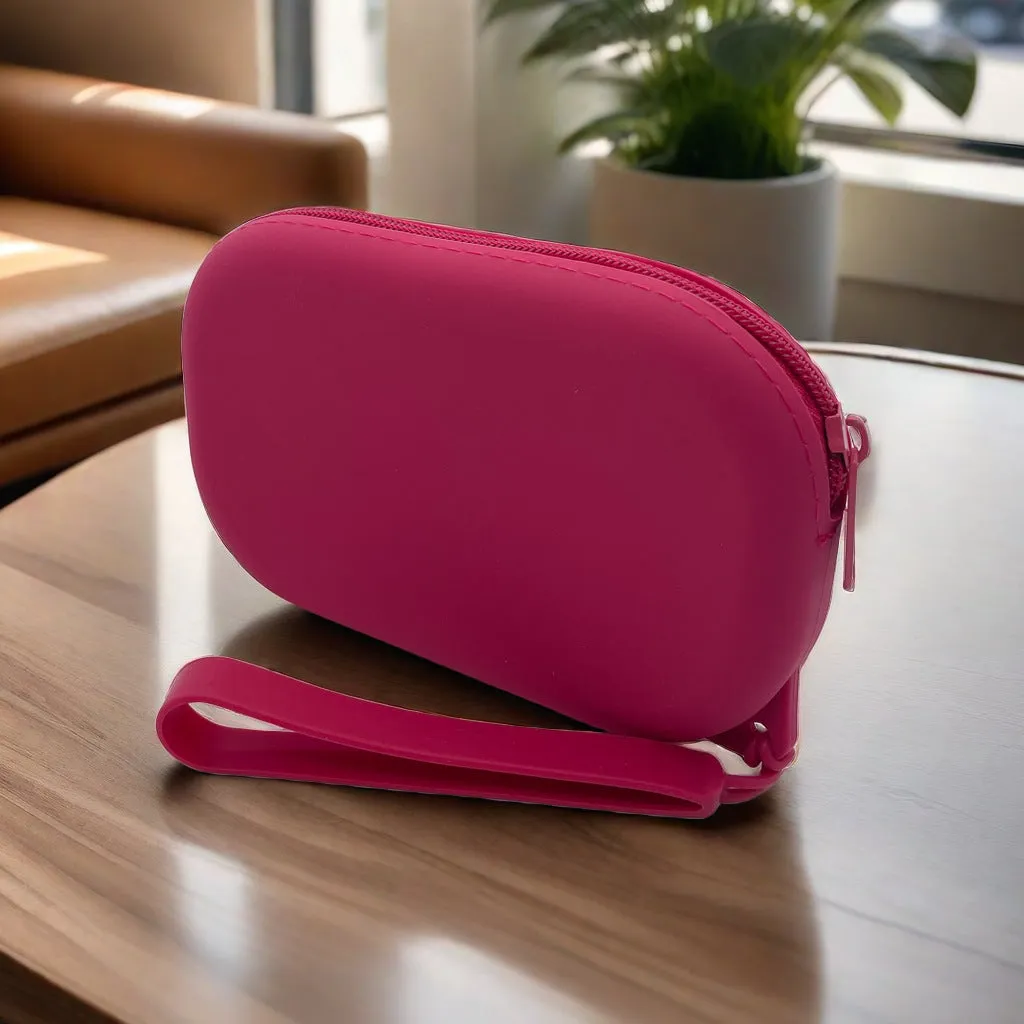Oval Sili Pouch Buy 1 get 1 free wallets