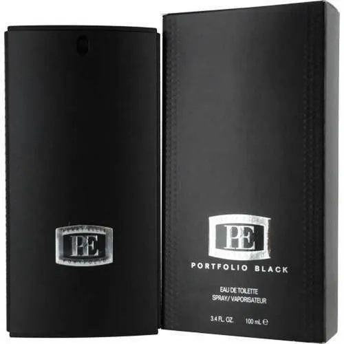Perry Ellis Portfolio Black 3.4 oz EDT for men premium-eau-de-toilette-men