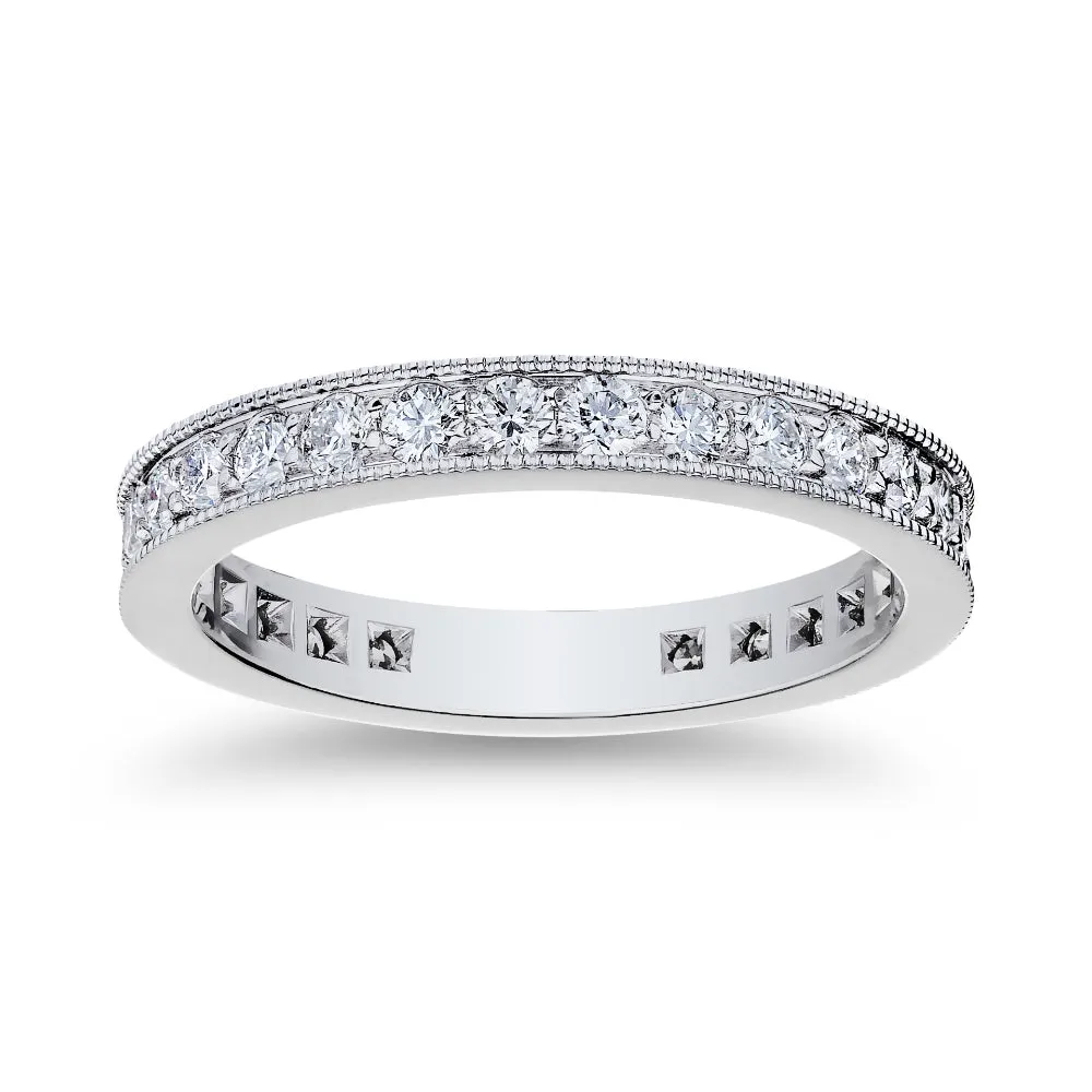Platinum Diamond Eternity Band 