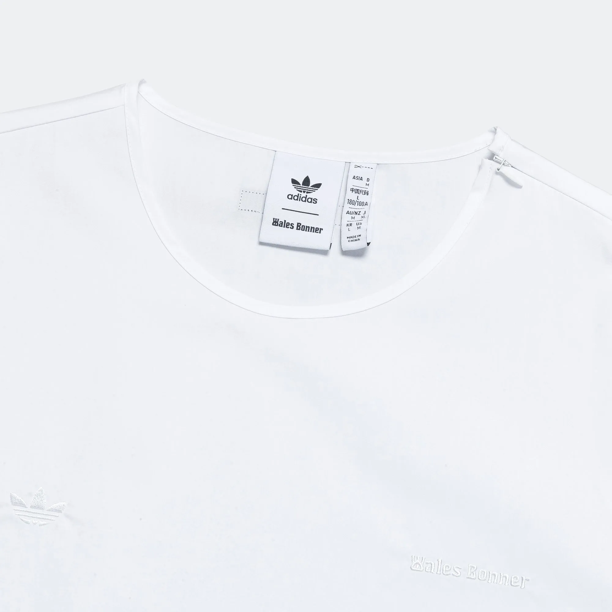 Poplin Pullover Tee x Wales Bonner - Core White