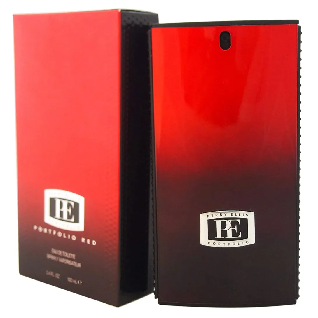 Portfolio Red 3.4 oz EDT for men premium-eau-de-toilette-men