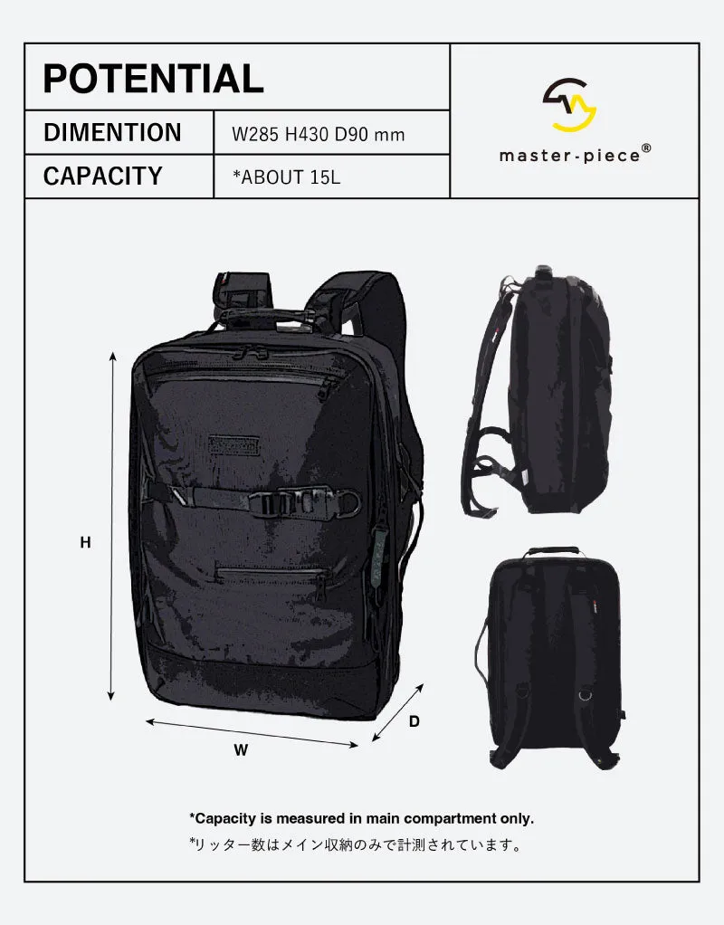 Potential 2WAY Backpack No.01752-v3