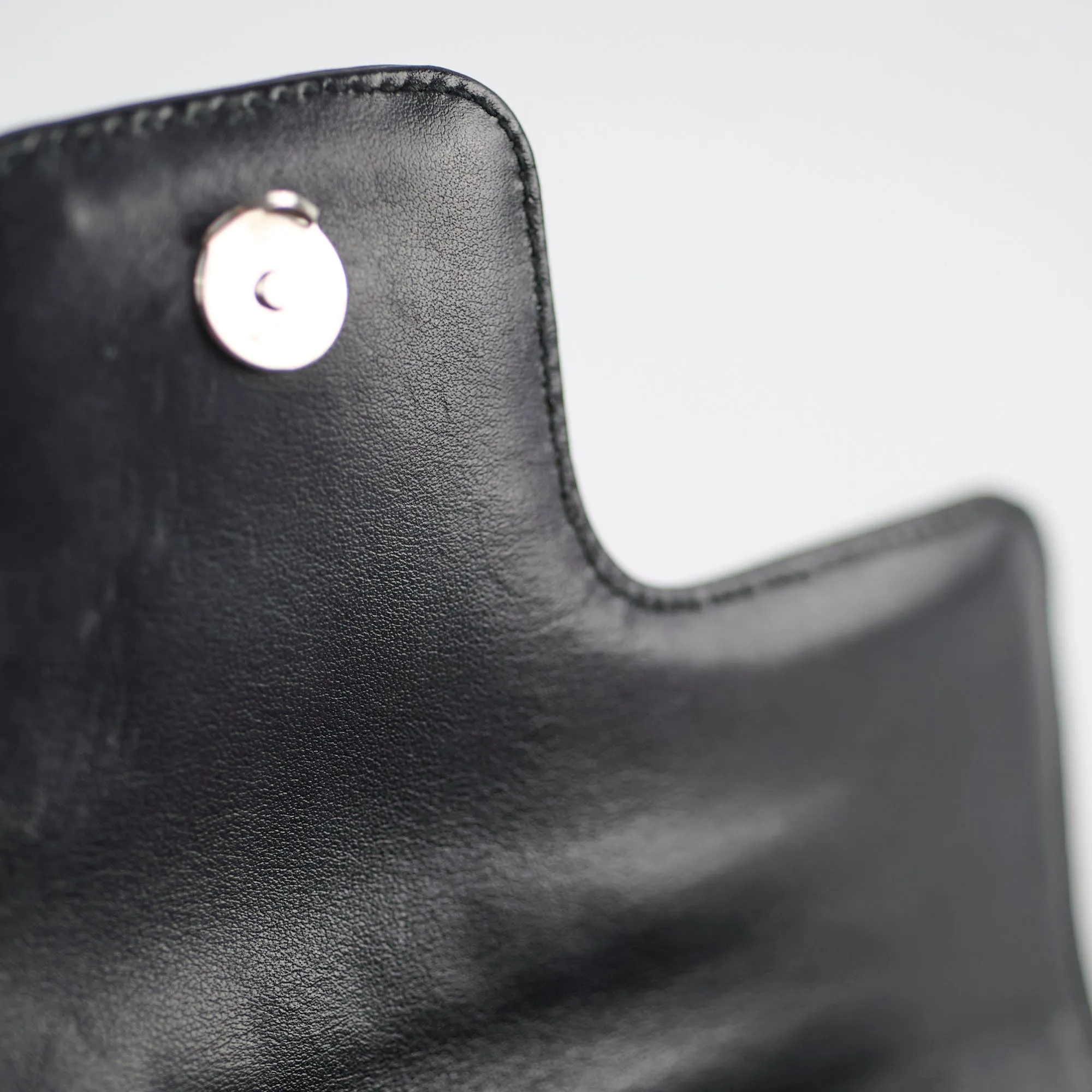 Prada Leather Diagramme Bag Black