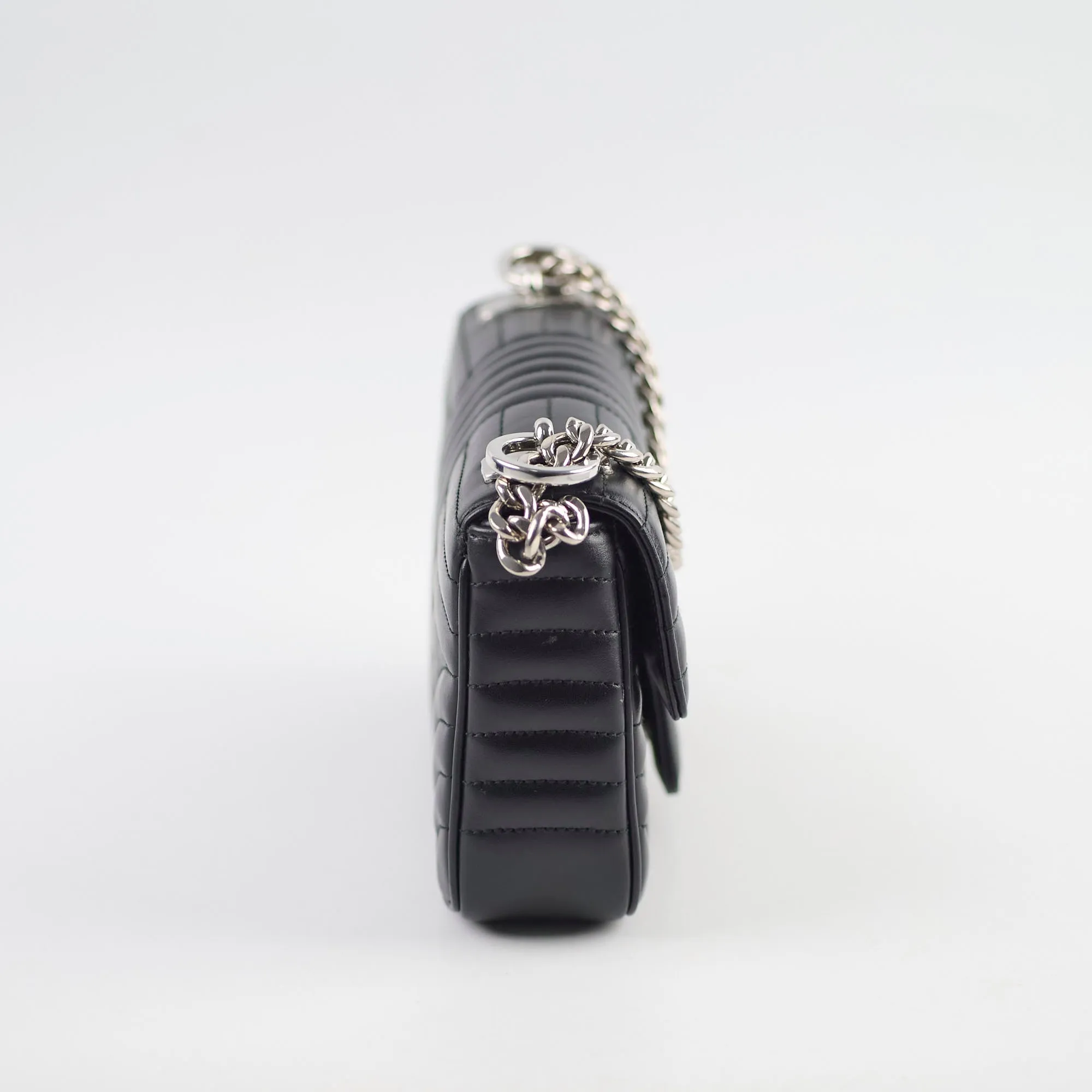 Prada Leather Diagramme Bag Black