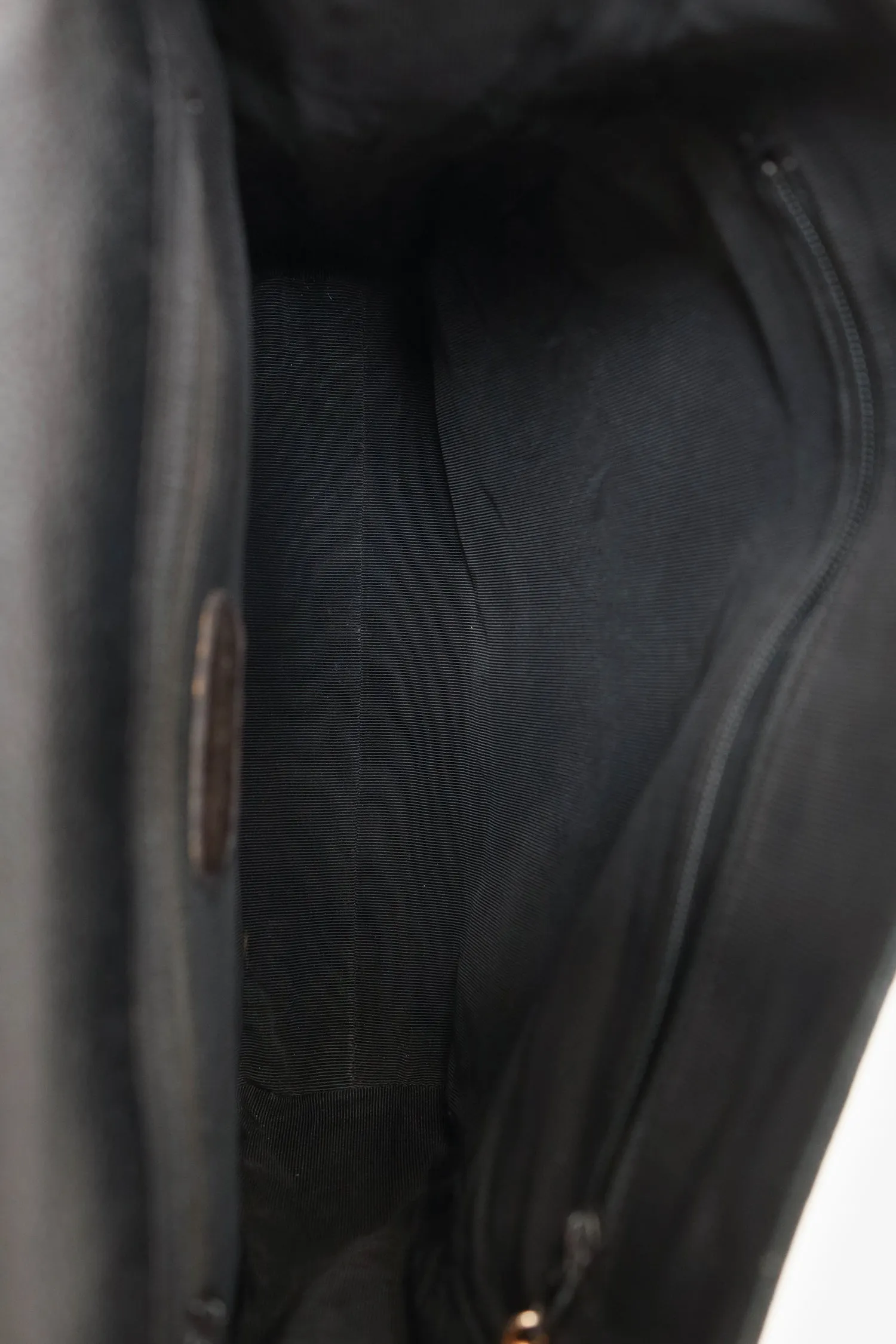 Pre-Loved Chanel? 1996-97 Black Caviar Leather Triple CC Shoulder Bag