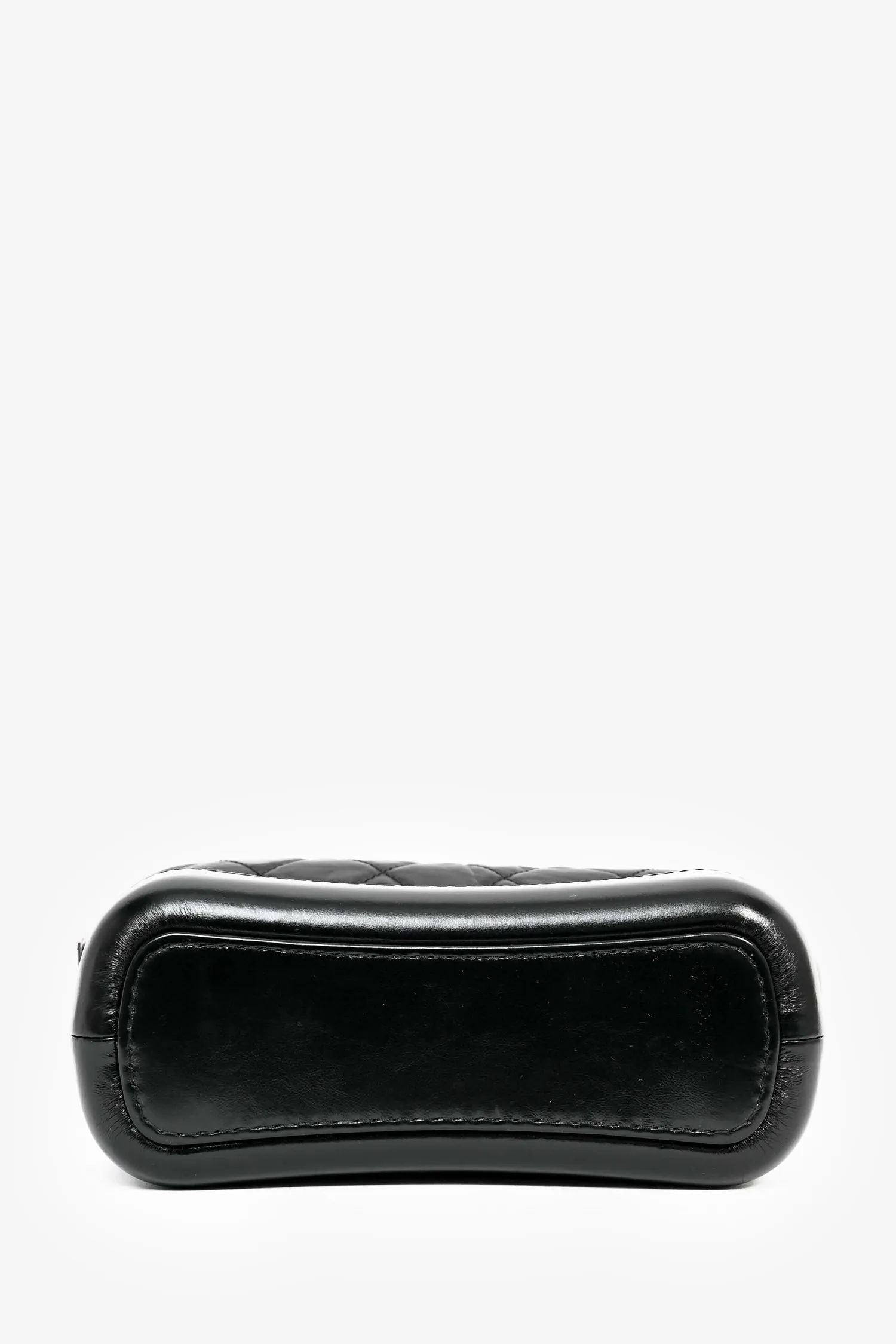 Pre-Loved Chanel? 2019 Black Lambskin Leather Small Gabrielle Bag