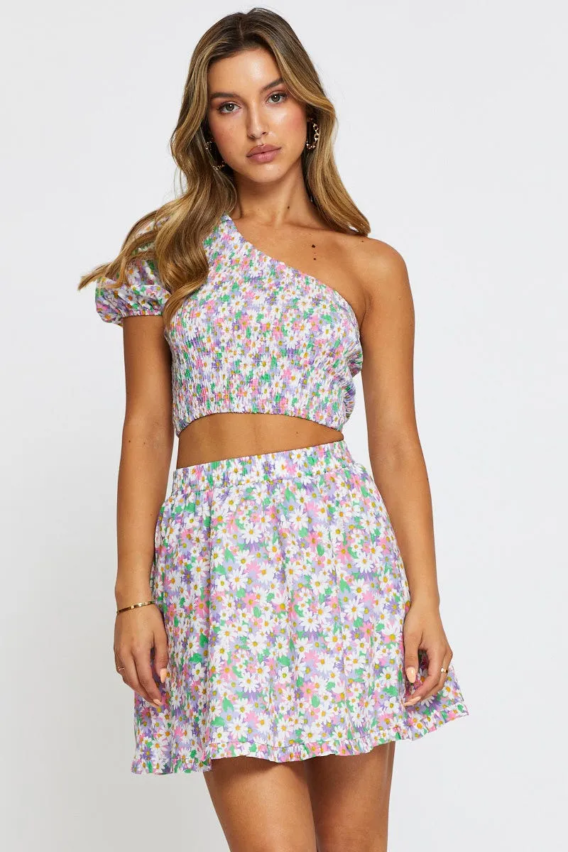 Print Skater Mini Skirt,skirt,denim skirt,mini skirt,maxi skirt,jean skirt,skort,tennis skirt,pleated skirt,pencil skirt,bubble skirt,plisse skirt,fitted skirt,midi skirt,short skirt,short mini skirt,leather skirt,a line skirt