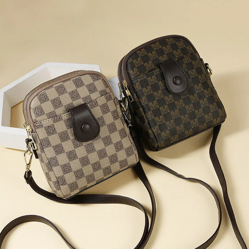 Printed retro mini bag 