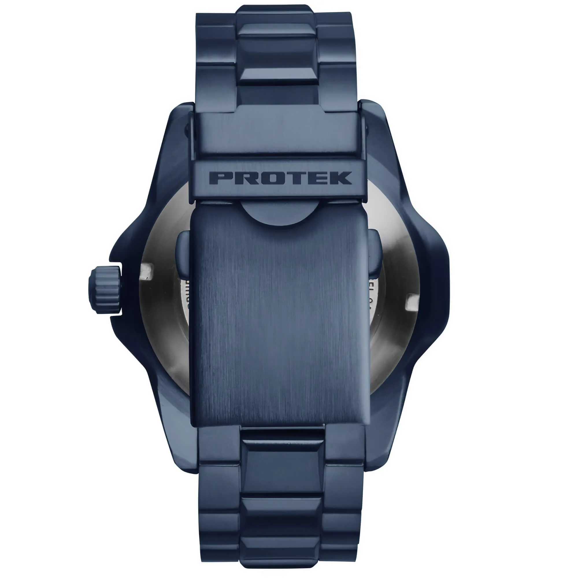 ProTek Men's Automatic Blue Stainless Steel Case & Bracelet Watch | 2213BR
