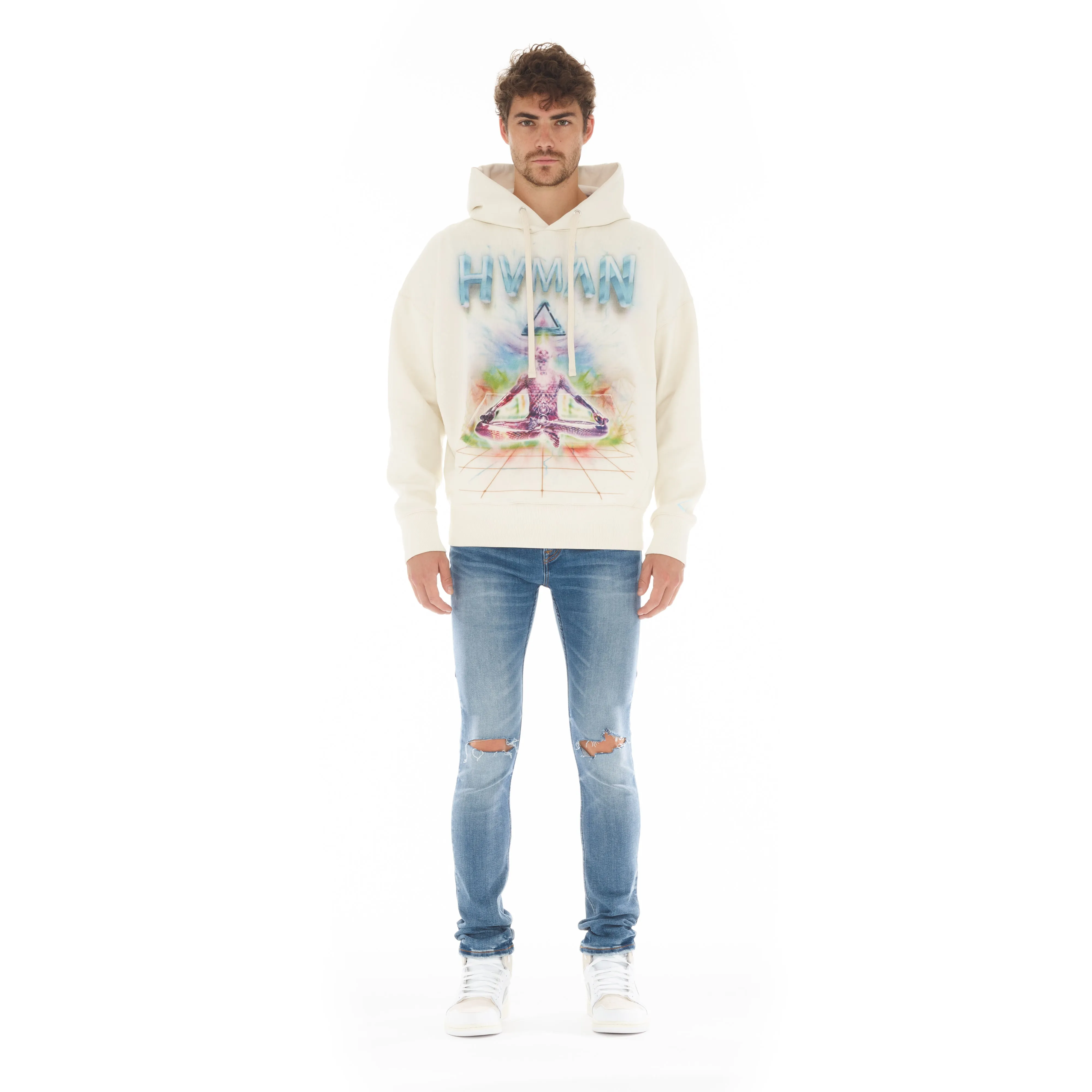 Pullover Sweatshirt In Cloud