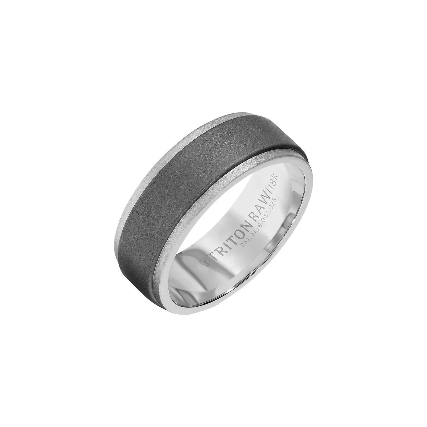 RAW GOLD Matte Finish 8mm Band 