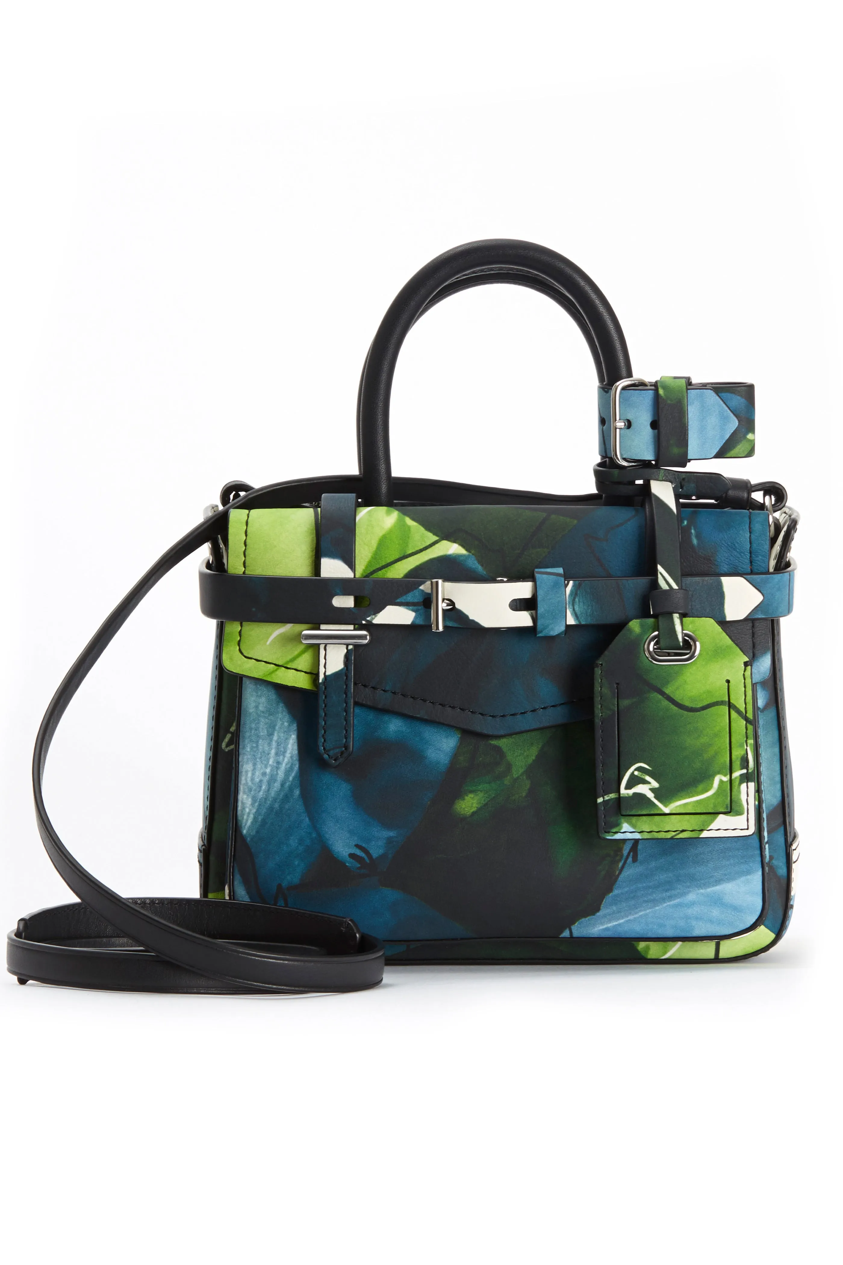 Reed Krakoff Boxer Micro Floral Leather Tote