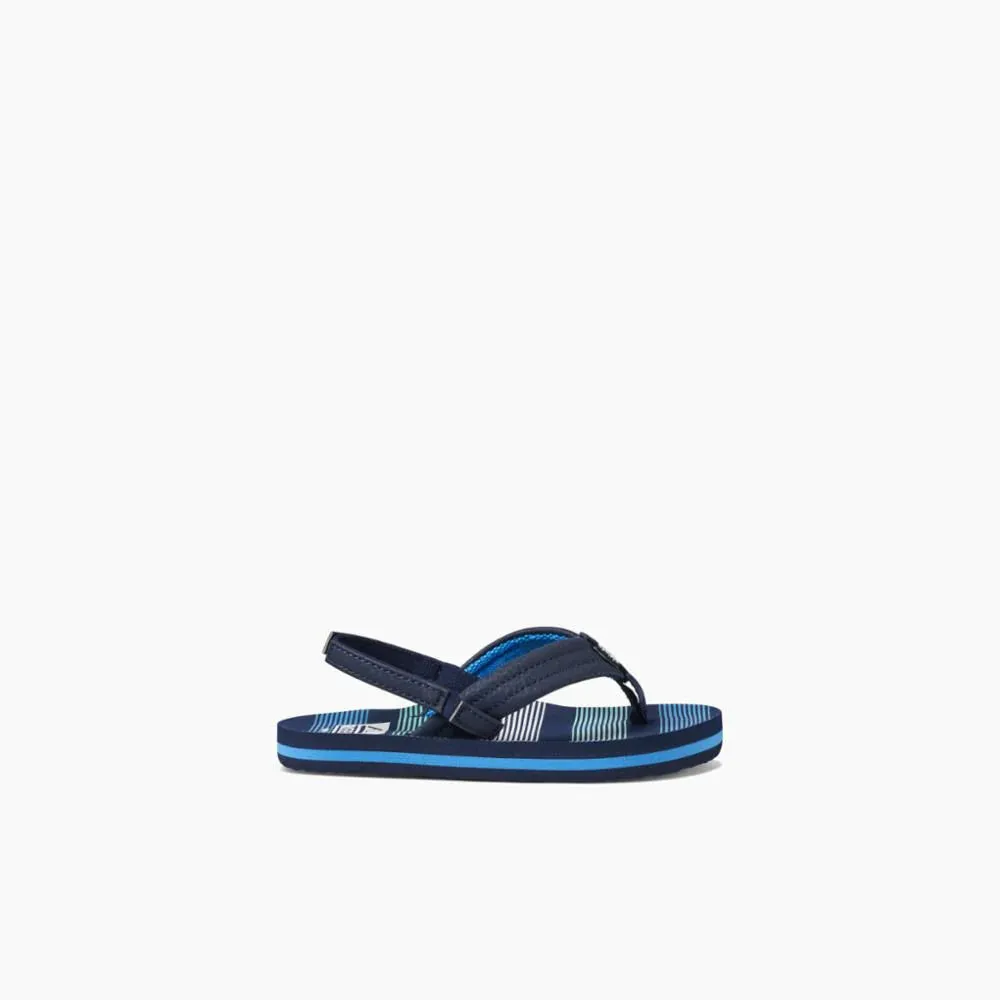 Reef Deep Sea Stripes Little Ahi Toddler Sandal baby toddler sandals shoes for sale online