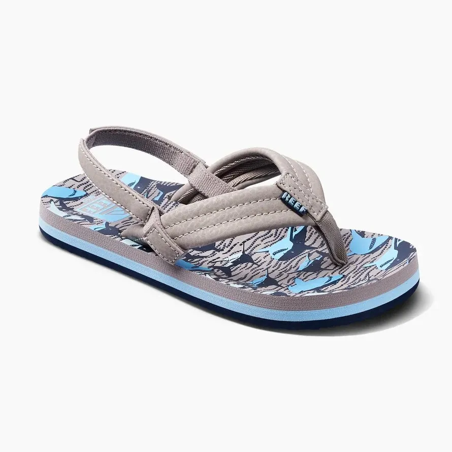 Reef Tan Sharks Little Ahi Sandal baby toddler sandals shoes for sale online