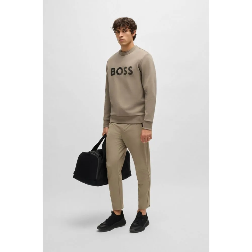 Regular-fit sweatshirt with logo print