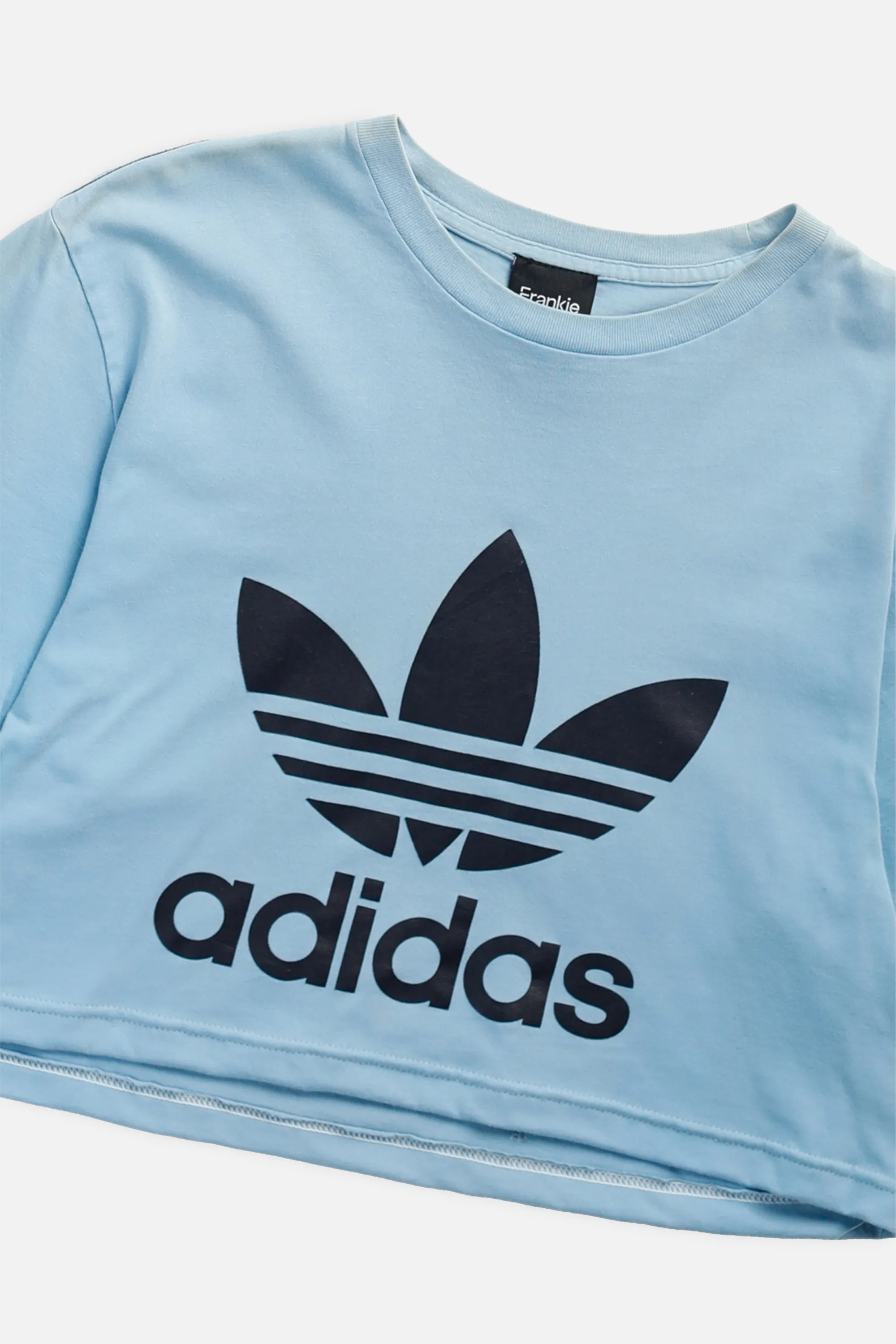 Rework Adidas Crop Tee - L