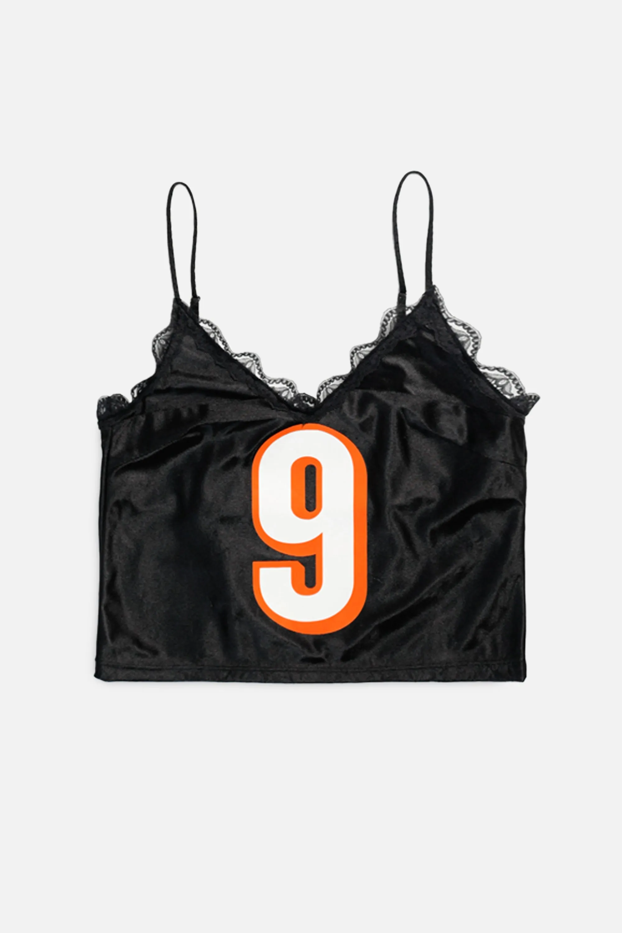 Rework T-shirts tops summer styles sports vests running tops,Vintage Nike Athletic Tee Tops Sports Tops Sports Tops Quick Dry Short Sleeves Bengals Lace Tank - S
