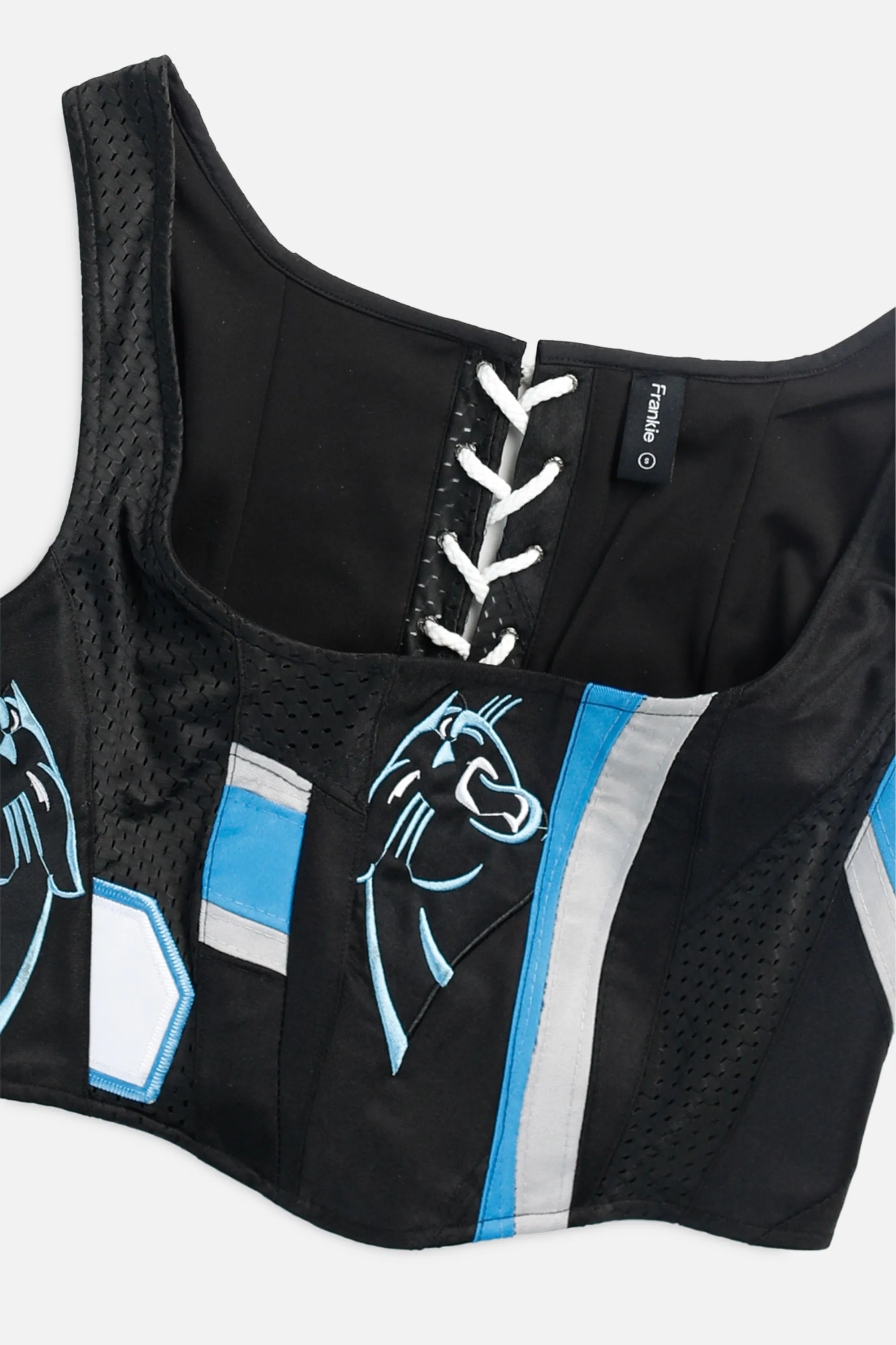 Rework Carolina Panthers NFL Corset - S