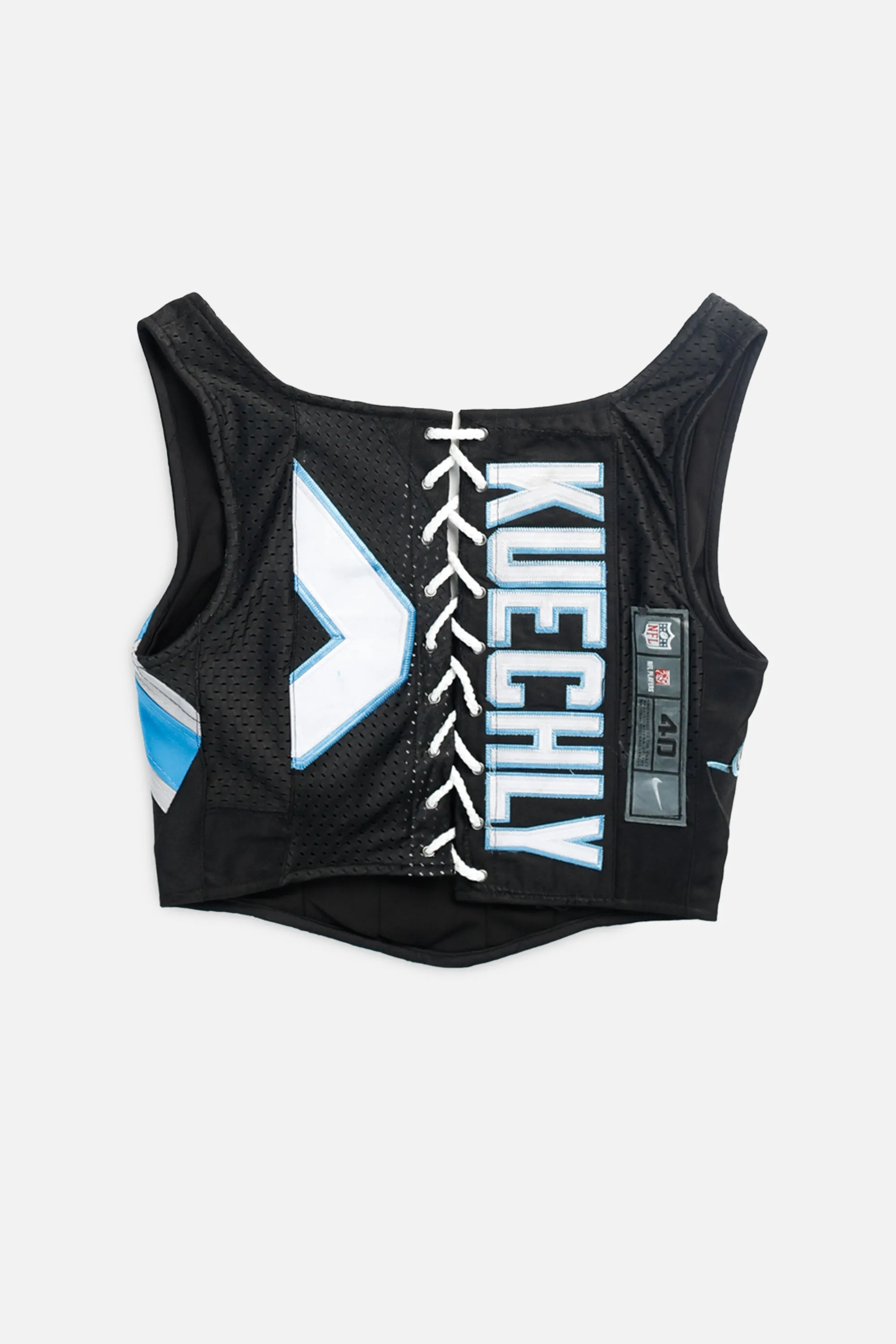 Rework Carolina Panthers NFL Corset - S