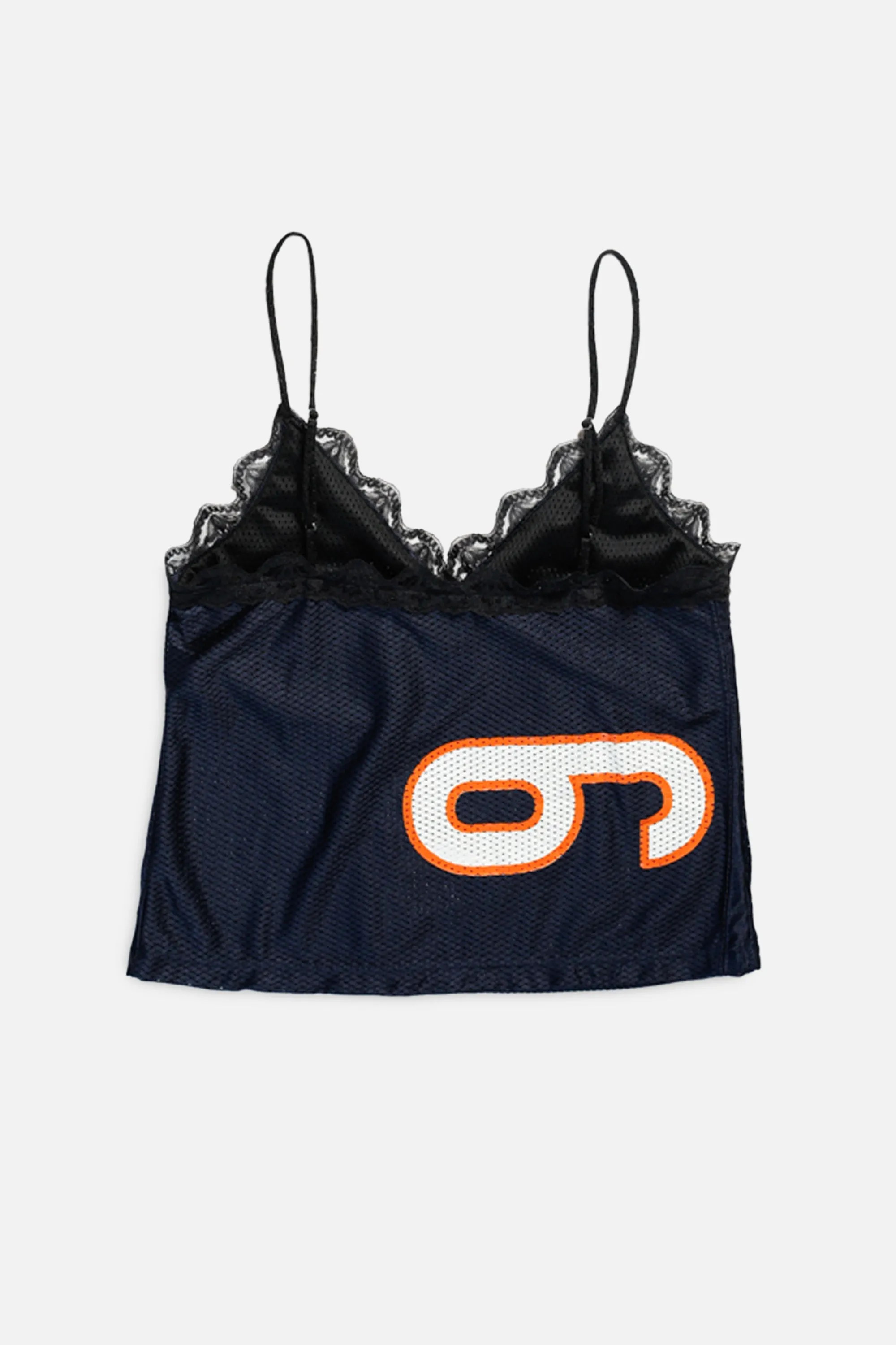Rework Chicago Bears Lace Tank - S