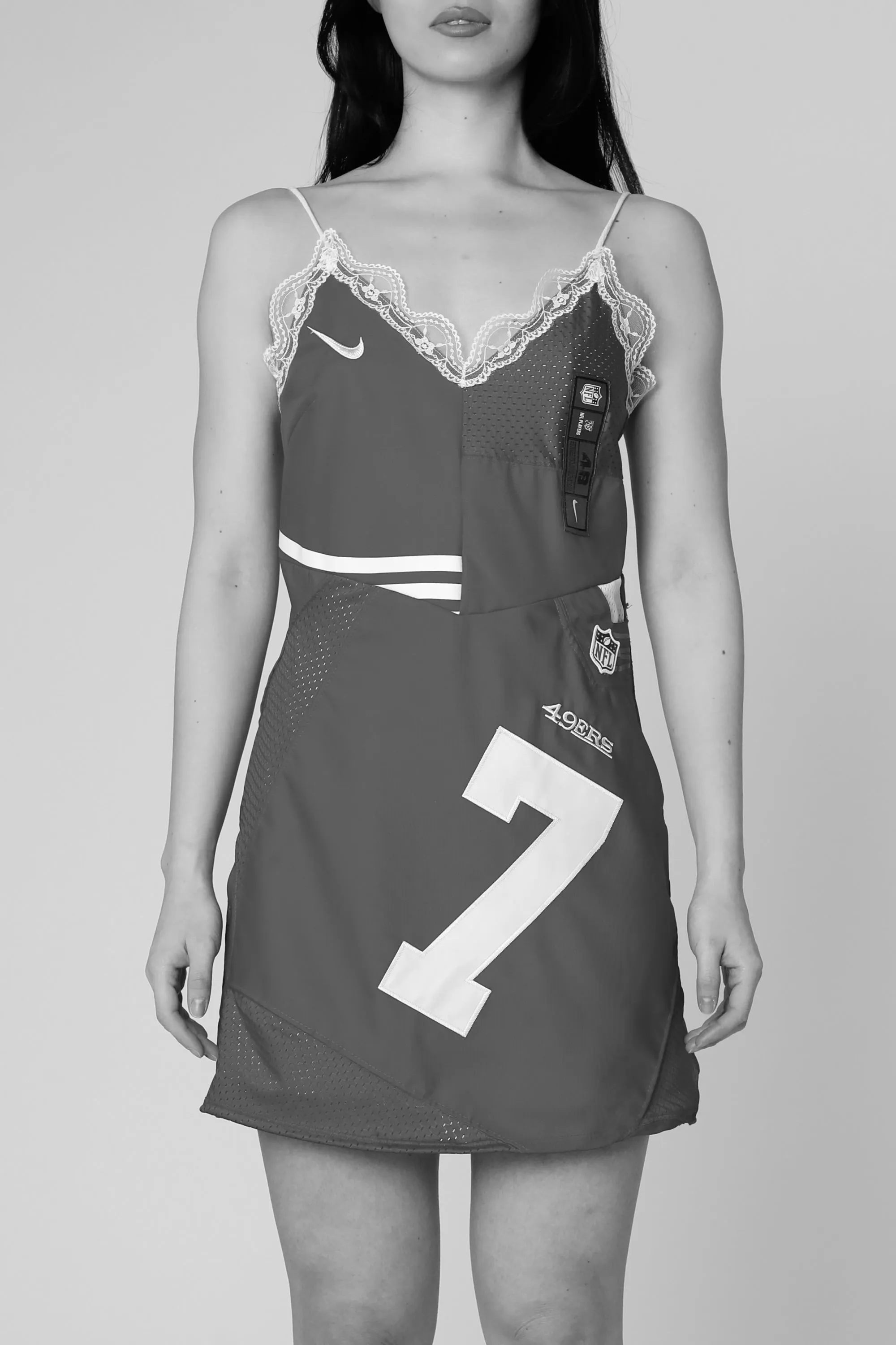 Rework Chicago Bears NFL Lace Dress - M