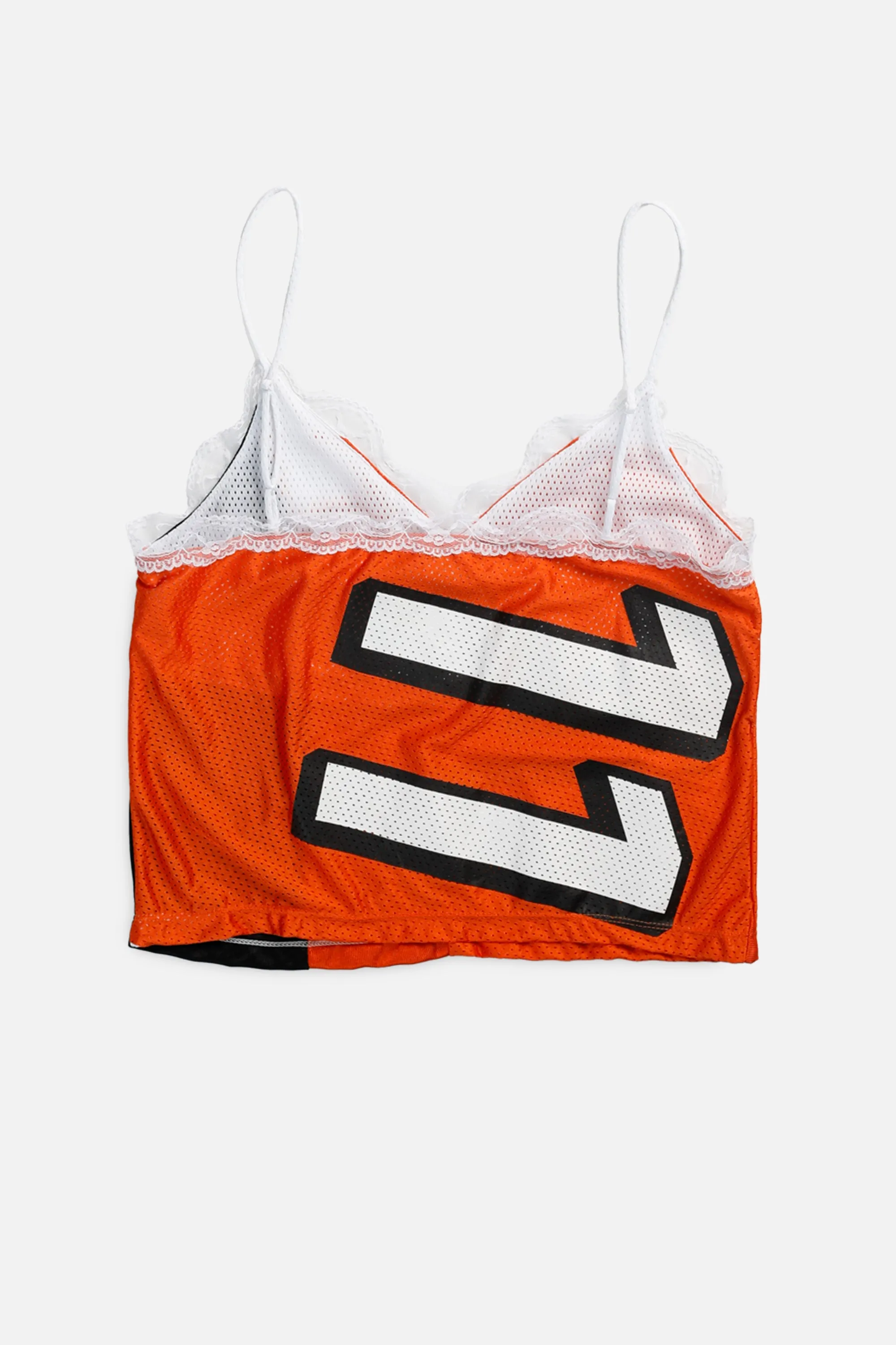 Rework Cincinnati Bengals Lace Tank - M