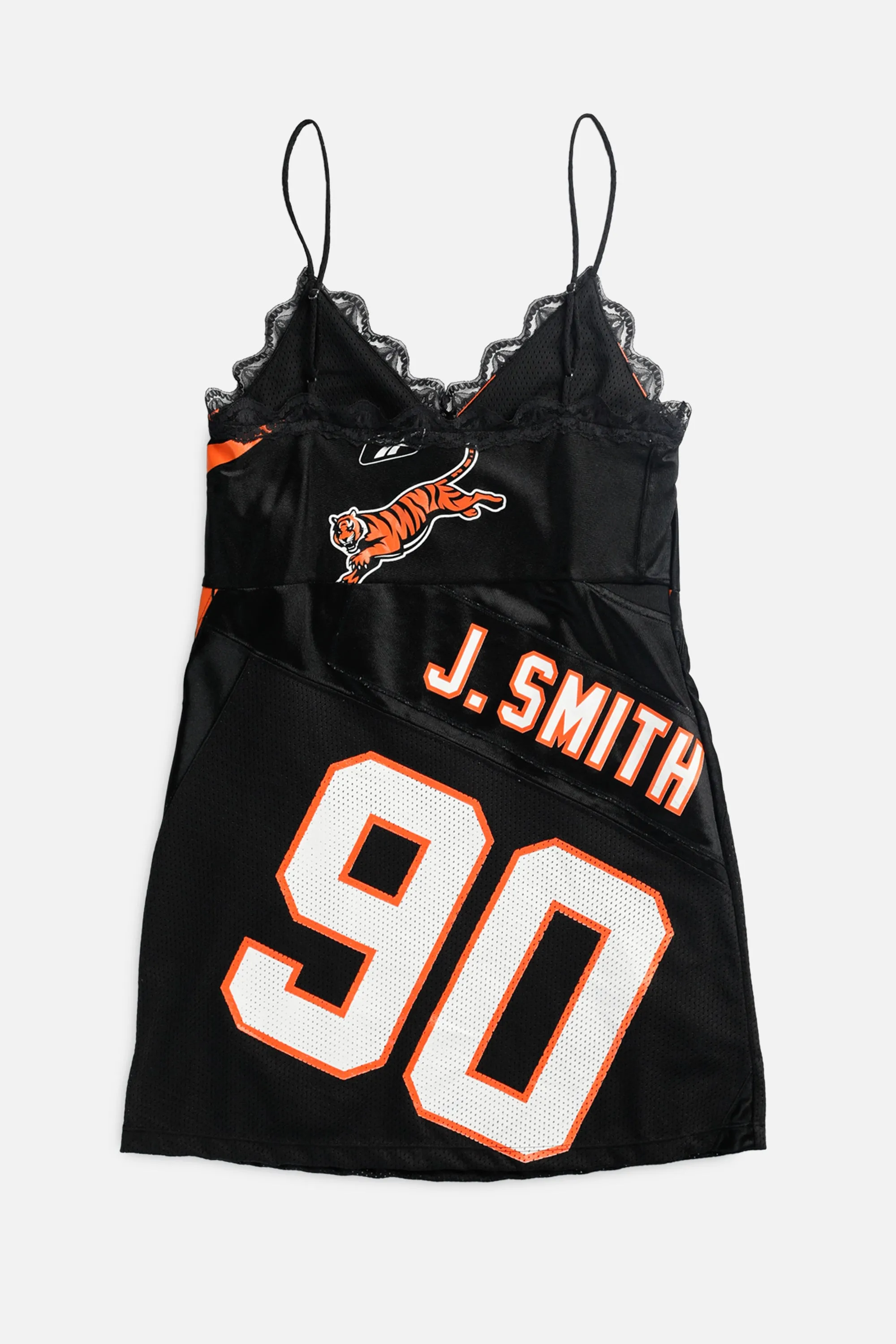 Rework Cincinnati Bengals NFL Lace Dress - S
