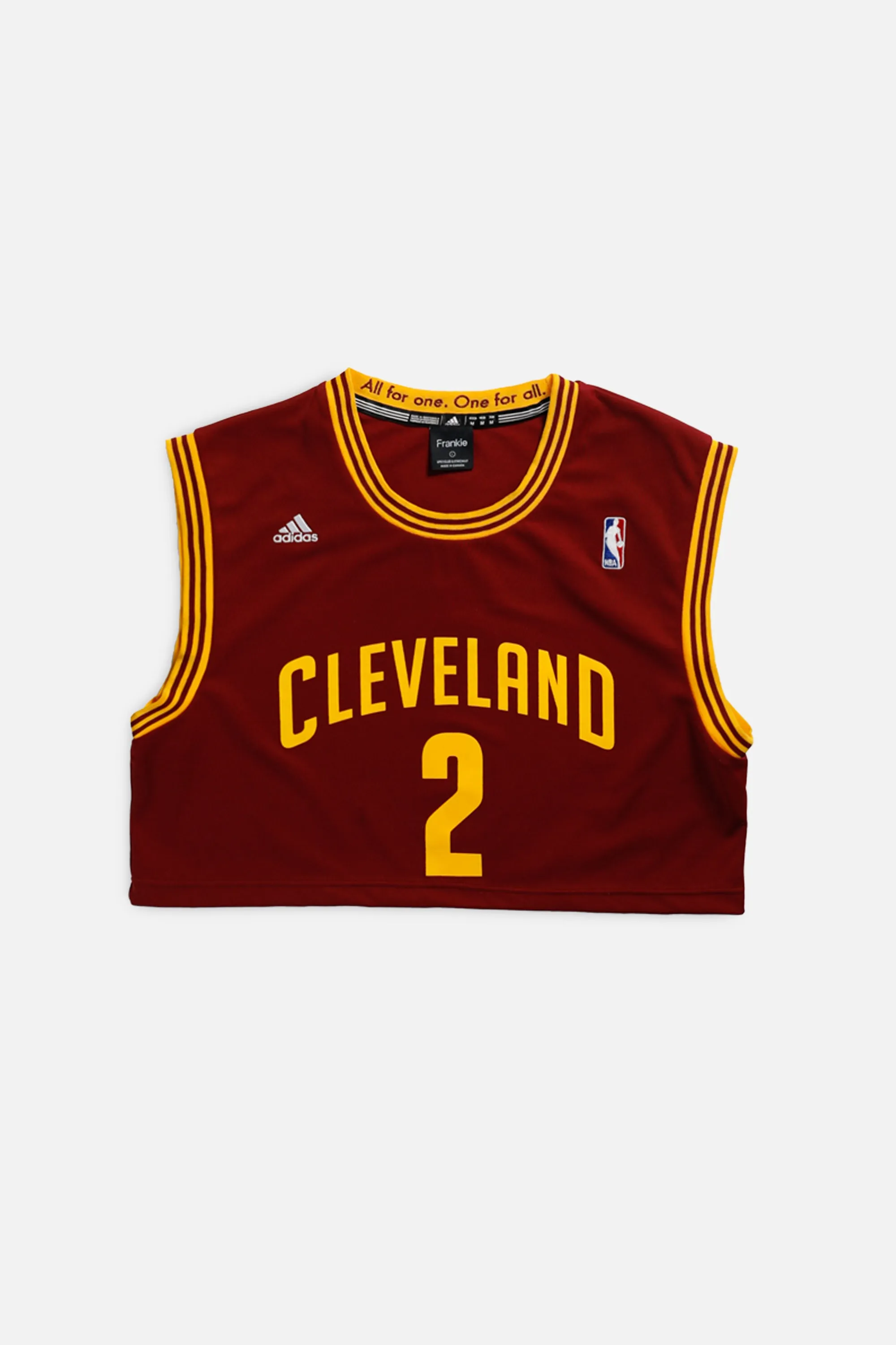 Rework T-shirts tops summer styles sports vests running tops,Vintage Nike Athletic Tee Tops Sports Tops Sports Tops Quick Dry Short Sleeves Cleveland Cavaliers NBA Crop Jersey - L