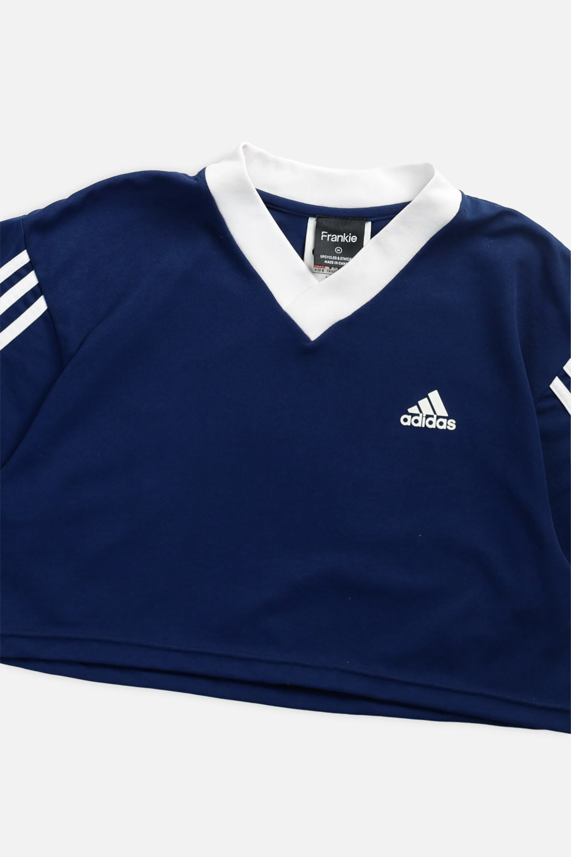 Rework Crop Adidas Soccer Jersey - M