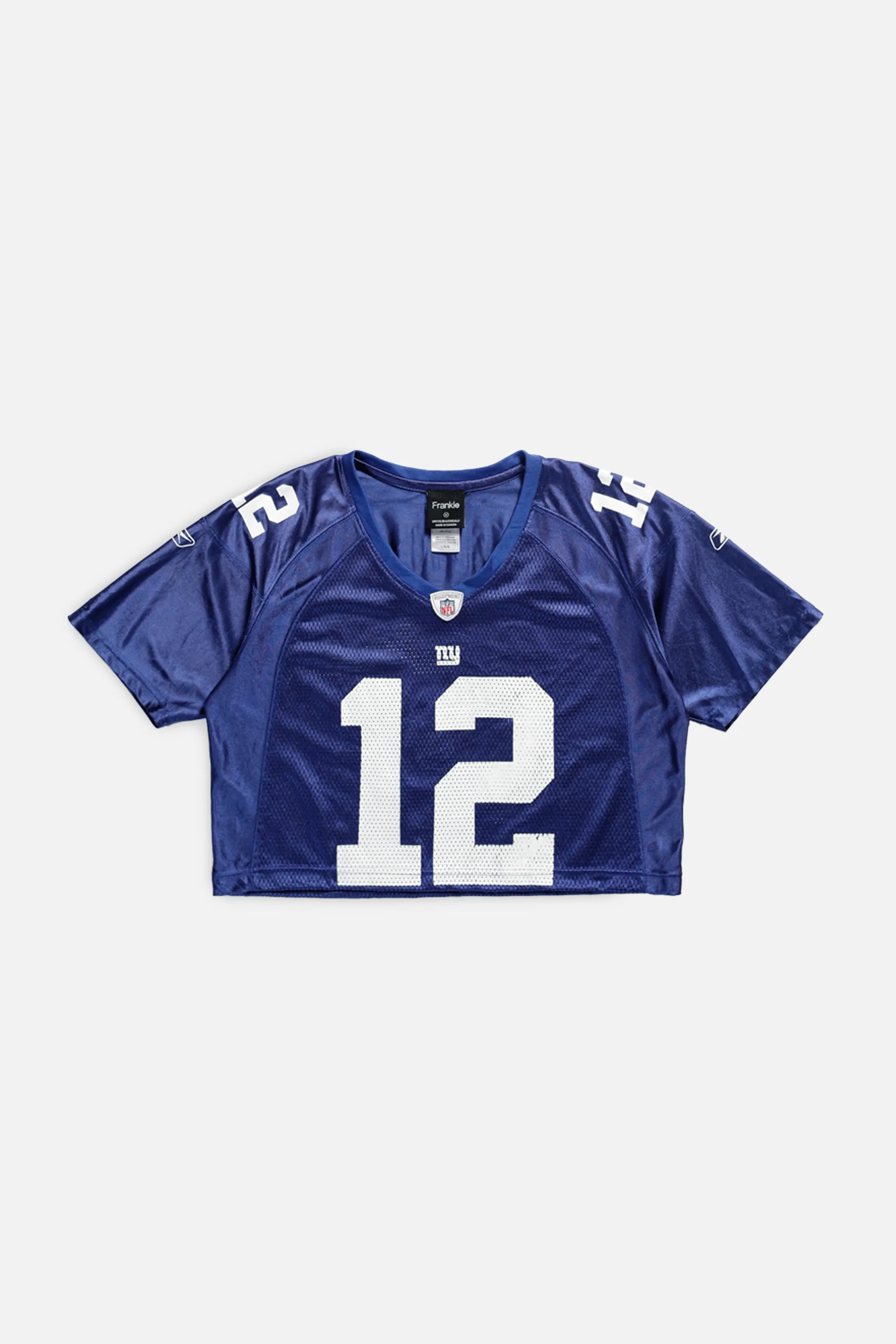Rework T-shirts tops summer styles sports vests running tops,Vintage Nike Athletic Tee Tops Sports Tops Sports Tops Quick Dry Short Sleeves Crop NY Giants NFL Jersey - M
