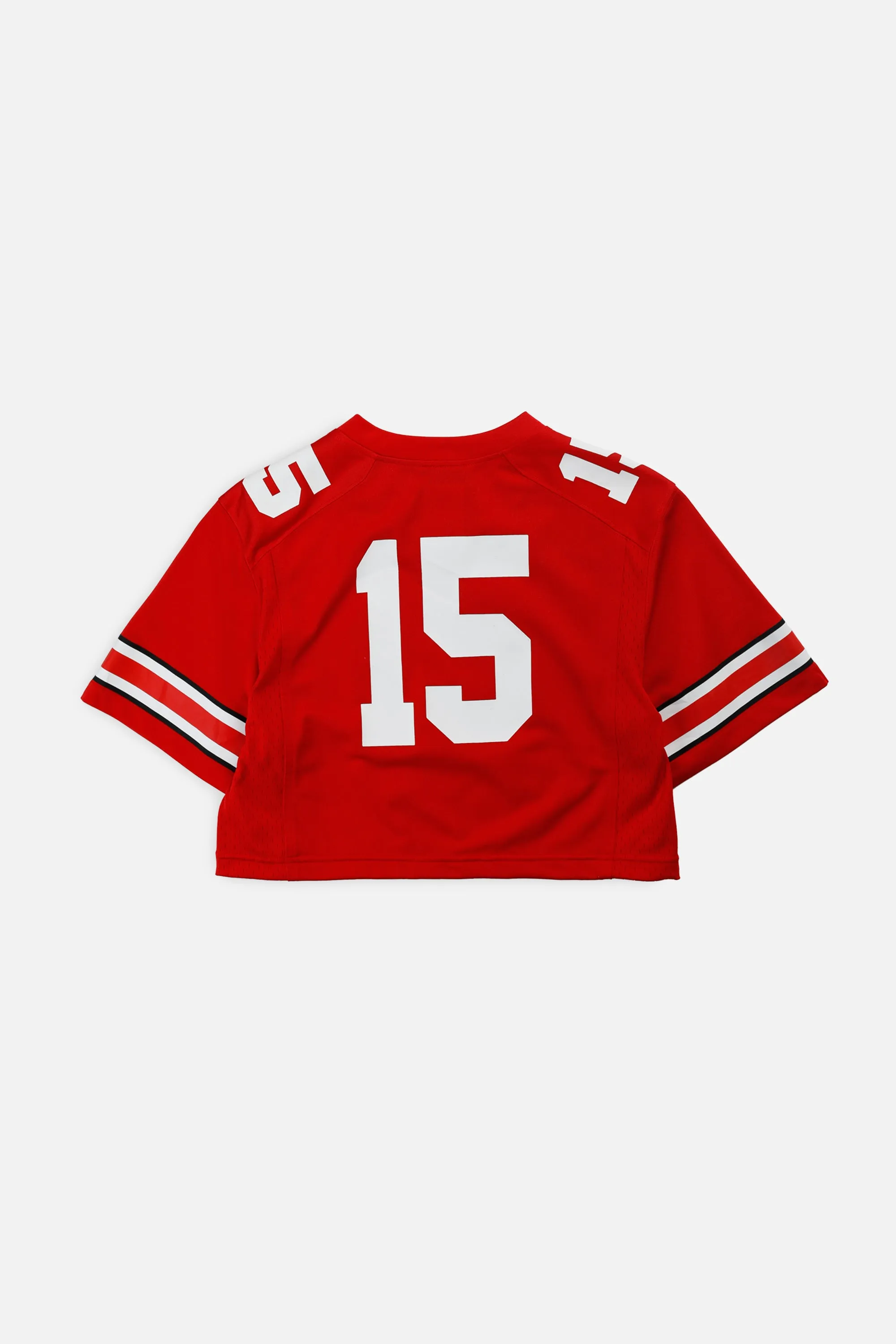 Rework Crop Ohio State Buckeyes NCAA Jersey - S
