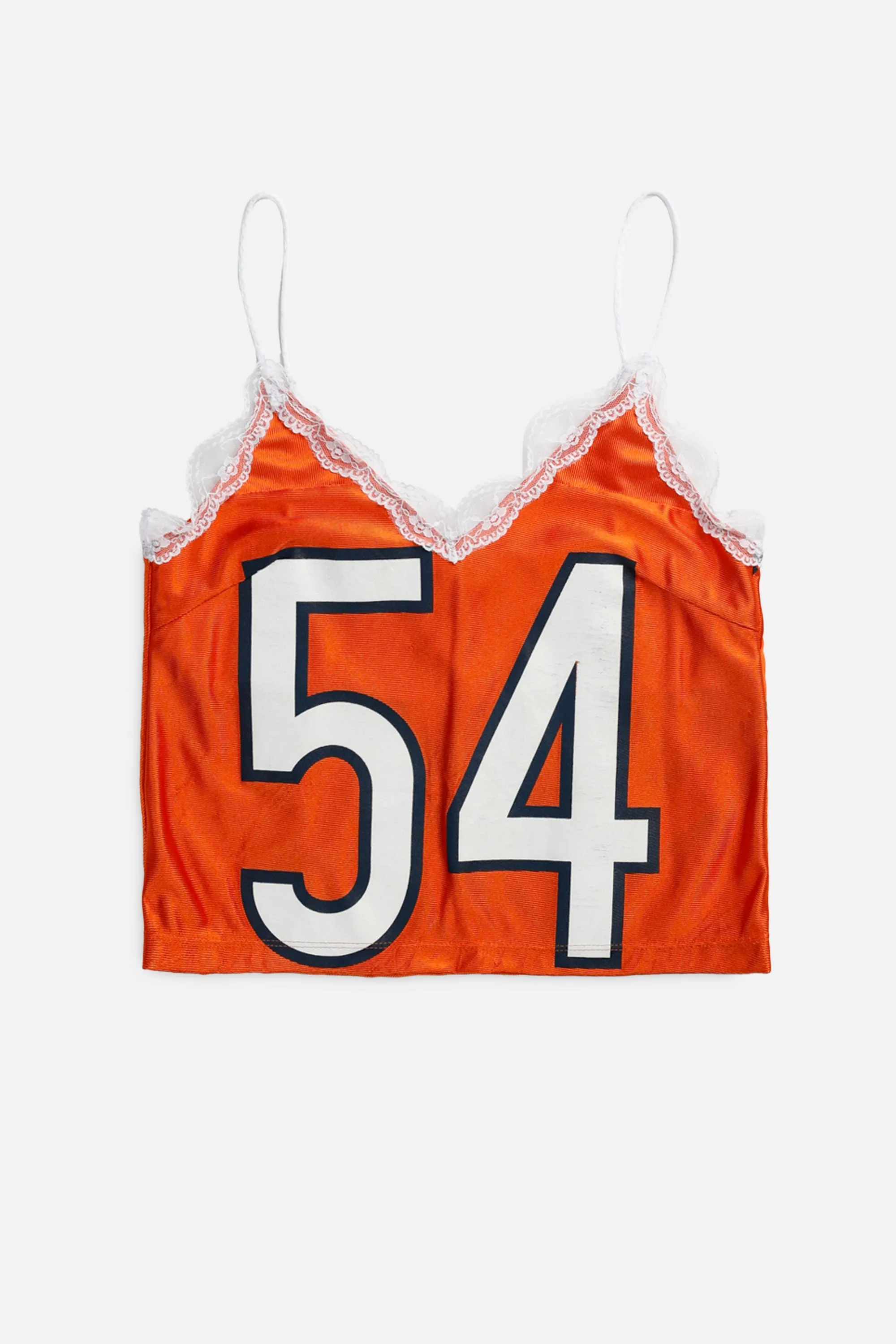 Rework T-shirts,  tops,  summer styles, sports vests, running tops,Vintage Nike Athletic Tee, Tops Sports Tops,  Sports Tops, Quick Dry, Short Sleeves Denver Broncos Lace Tank - S