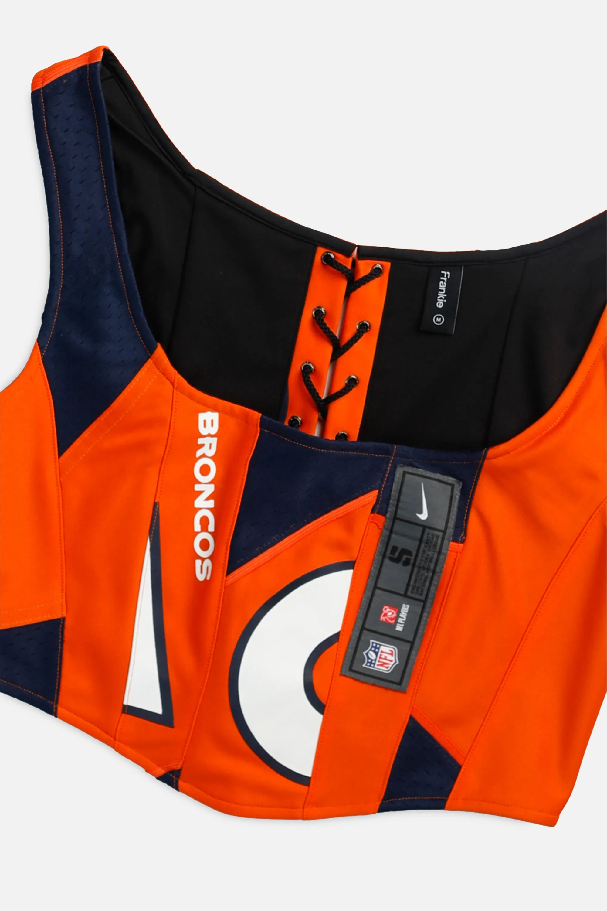 Rework Denver Broncos NFL Corset - M