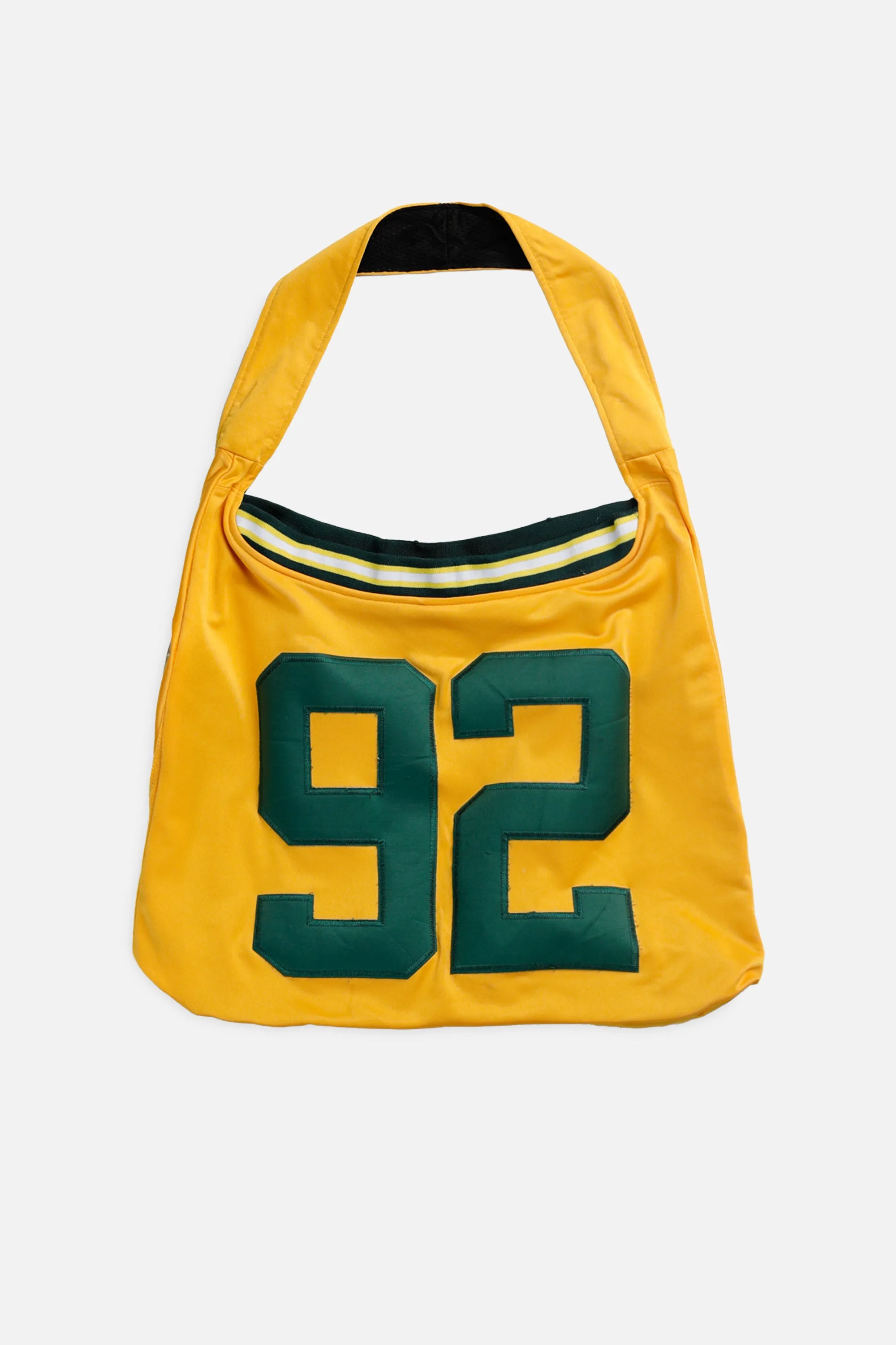 Rework T-shirts,  tops,  summer styles, sports vests, running tops,Vintage Nike Athletic Tee, Tops Sports Tops,  Sports Tops, Quick Dry, Short Sleeves Green Bay Packers NFL Tote Bag