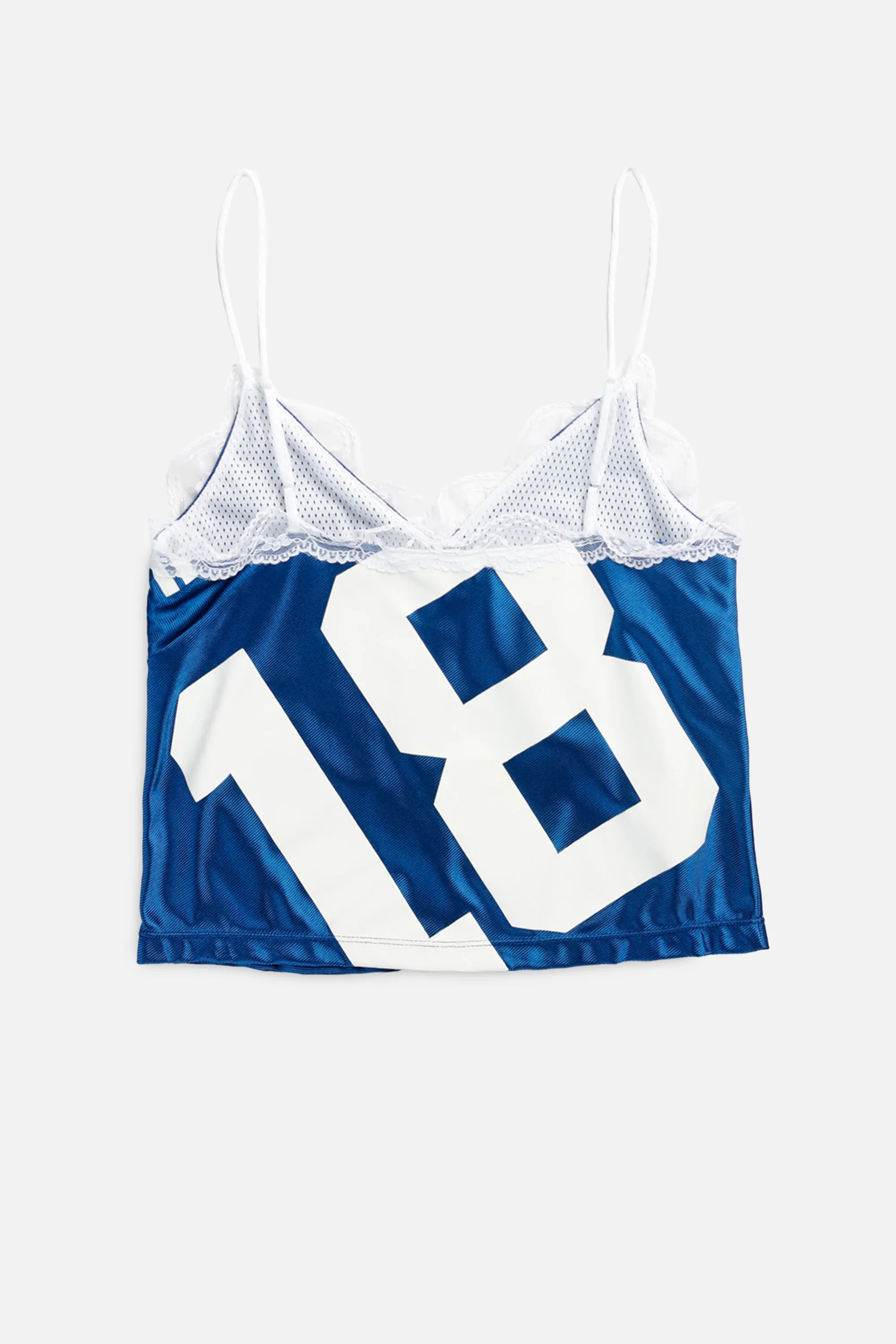 Rework Indianapolis Colts Lace Tank - XS