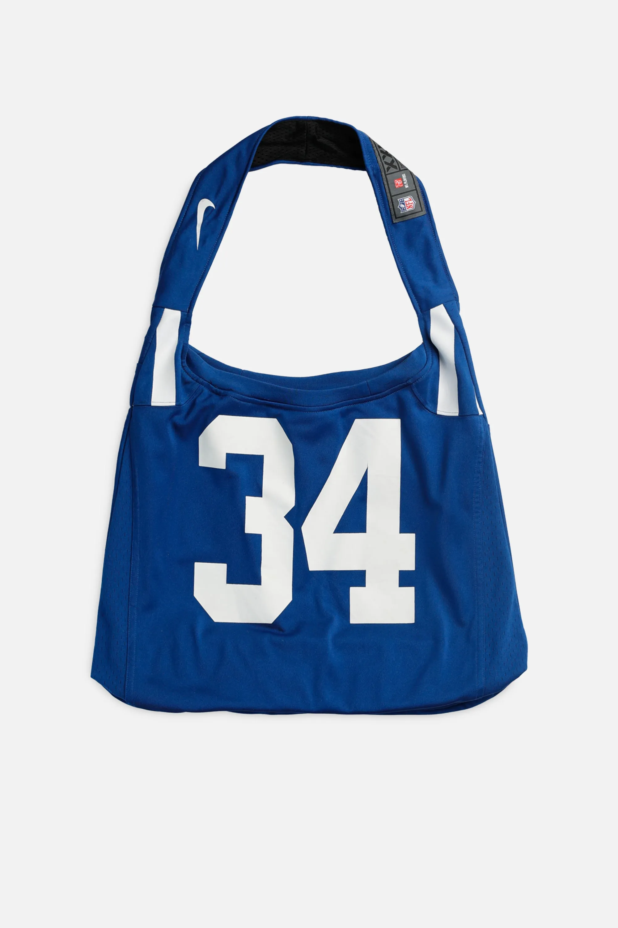 Rework T-shirts,  tops,  summer styles, sports vests, running tops,Vintage Nike Athletic Tee, Tops Sports Tops,  Sports Tops, Quick Dry, Short Sleeves Indianapolis Colts NFL Tote Bag