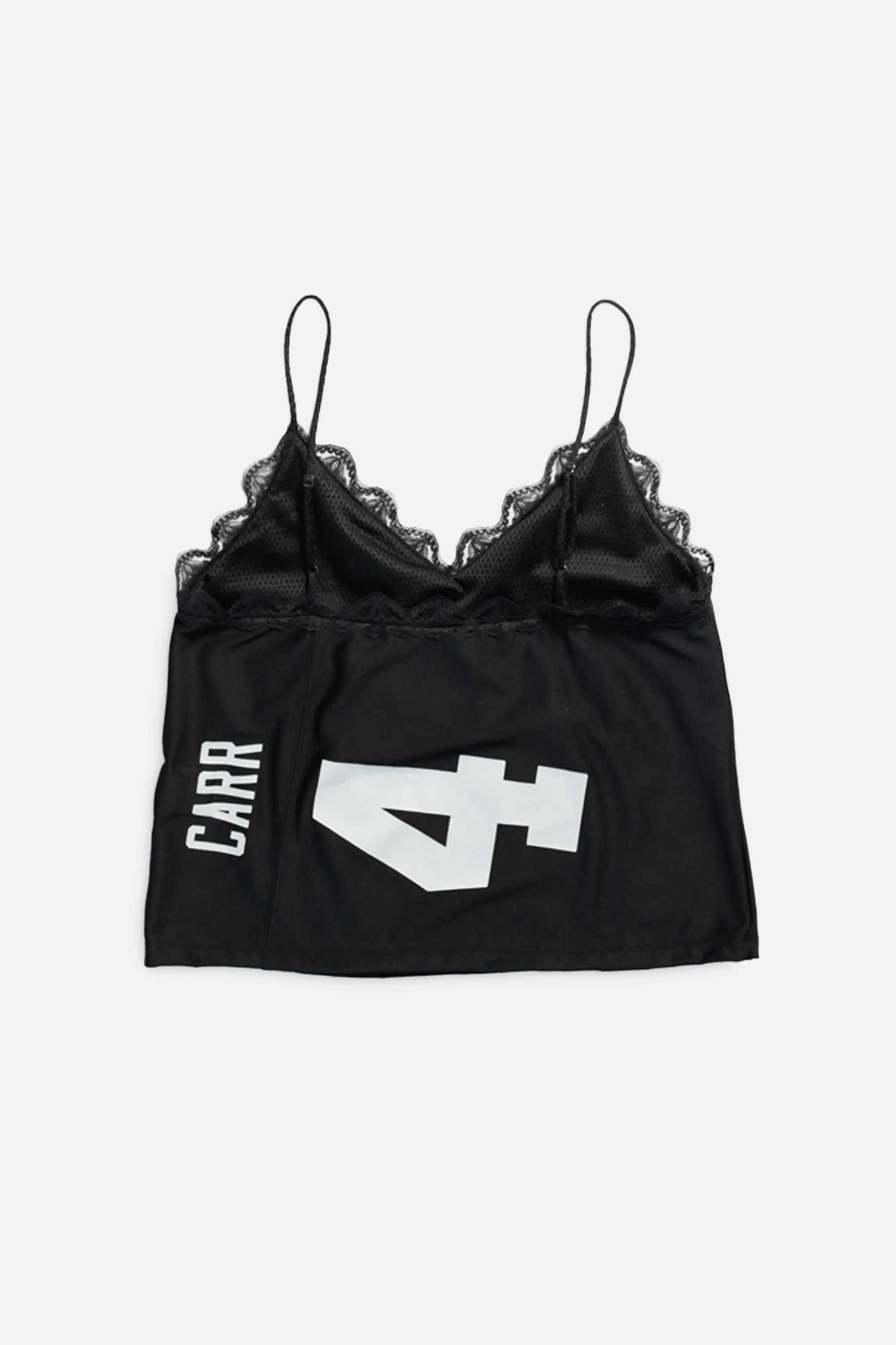 Rework Las Vegas Raiders Lace Tank - L