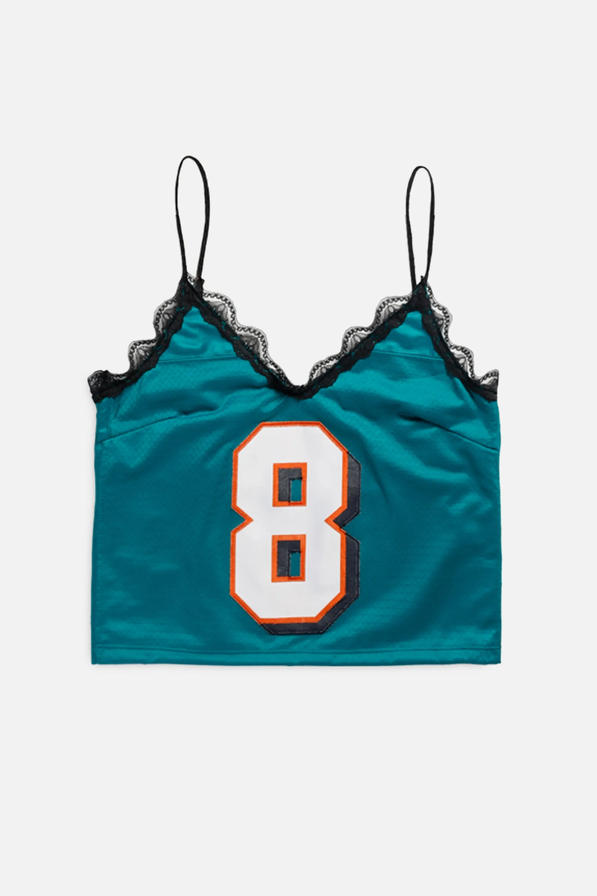 Rework T-shirts tops summer styles sports vests running tops,Vintage Nike Athletic Tee Tops Sports Tops Sports Tops Quick Dry Short Sleeves Miami Dolphins Lace Tank - M