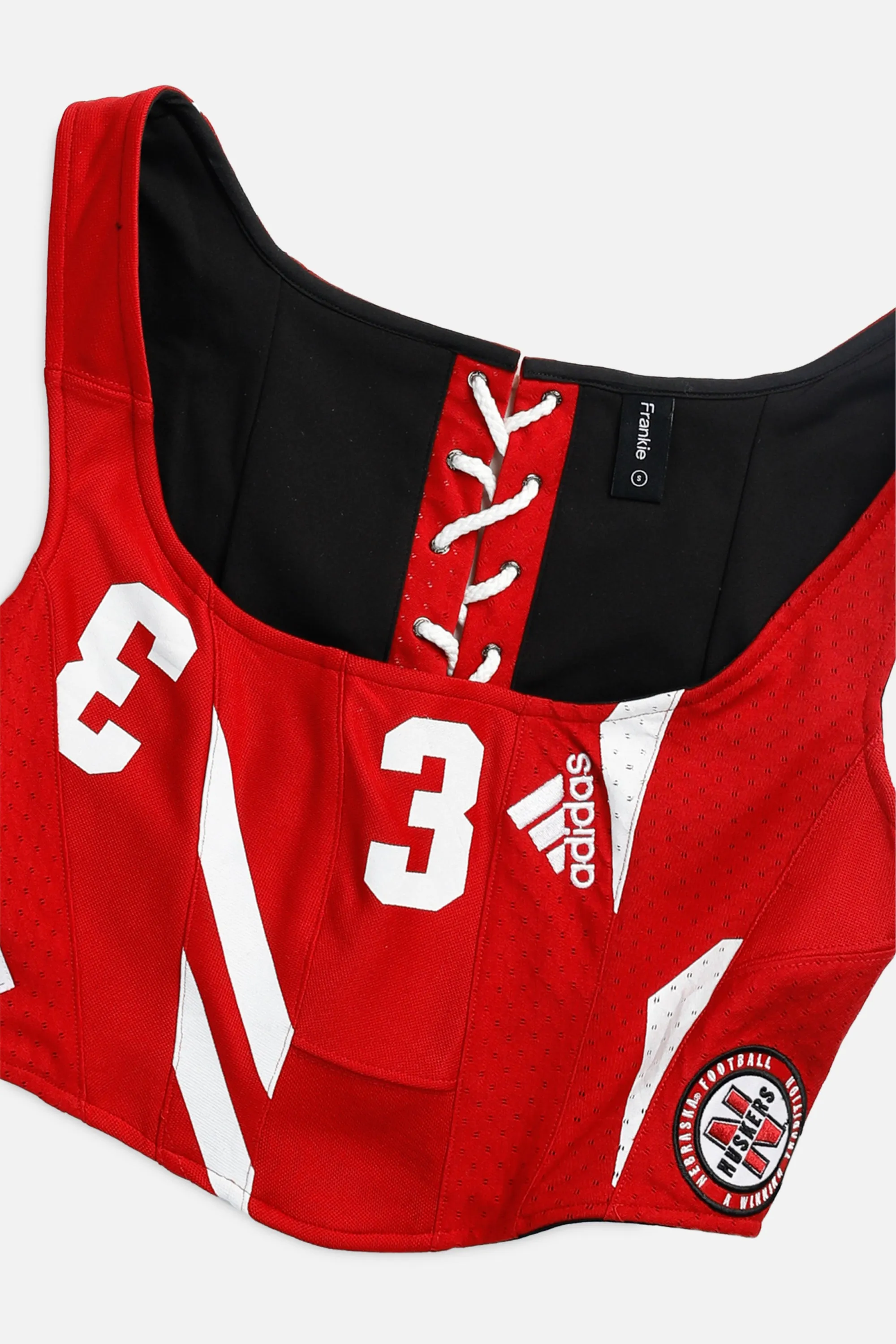 Rework Nebraska Cornhuskers NCAA Corset - S