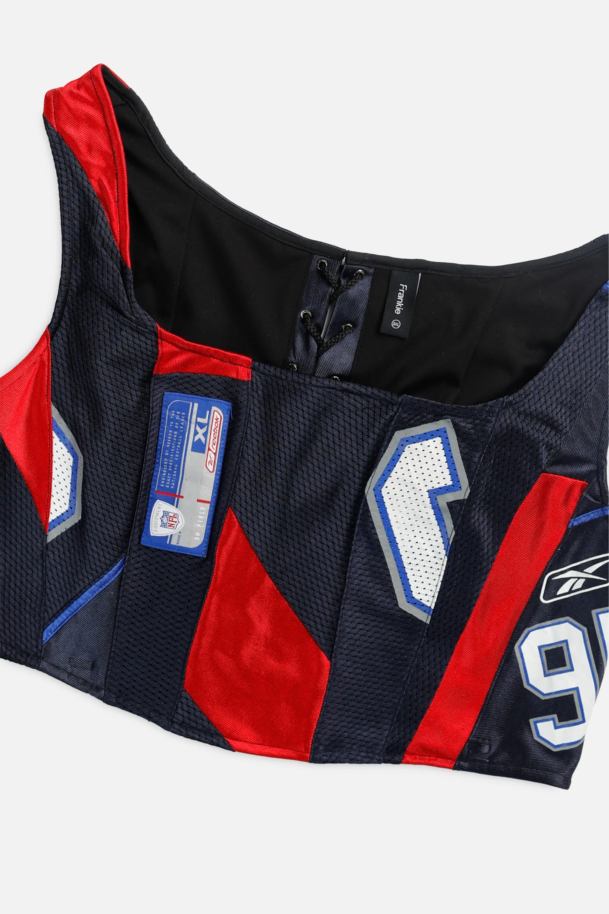 Rework New England Patriots NFL Corset - XXL