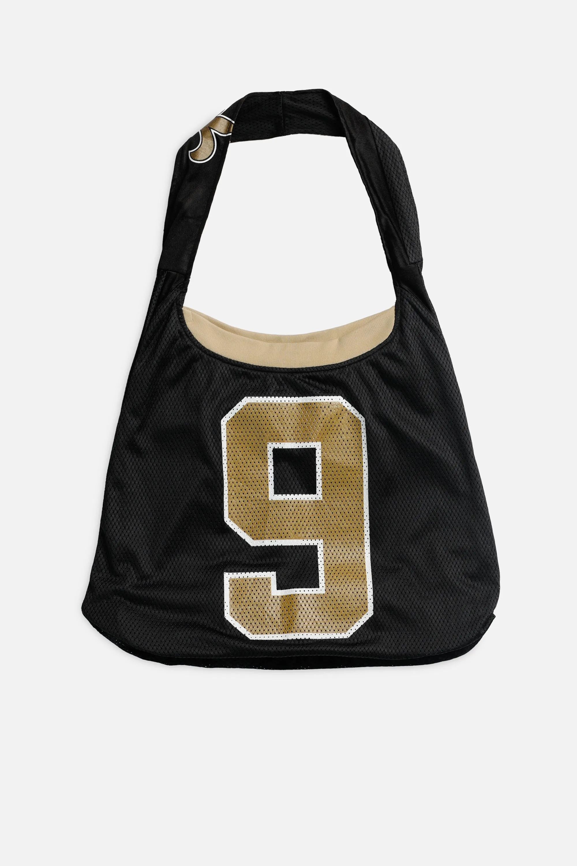 Rework T-shirts,  tops,  summer styles, sports vests, running tops,Vintage Nike Athletic Tee, Tops Sports Tops,  Sports Tops, Quick Dry, Short Sleeves New Orleans Saints NFL Tote Bag