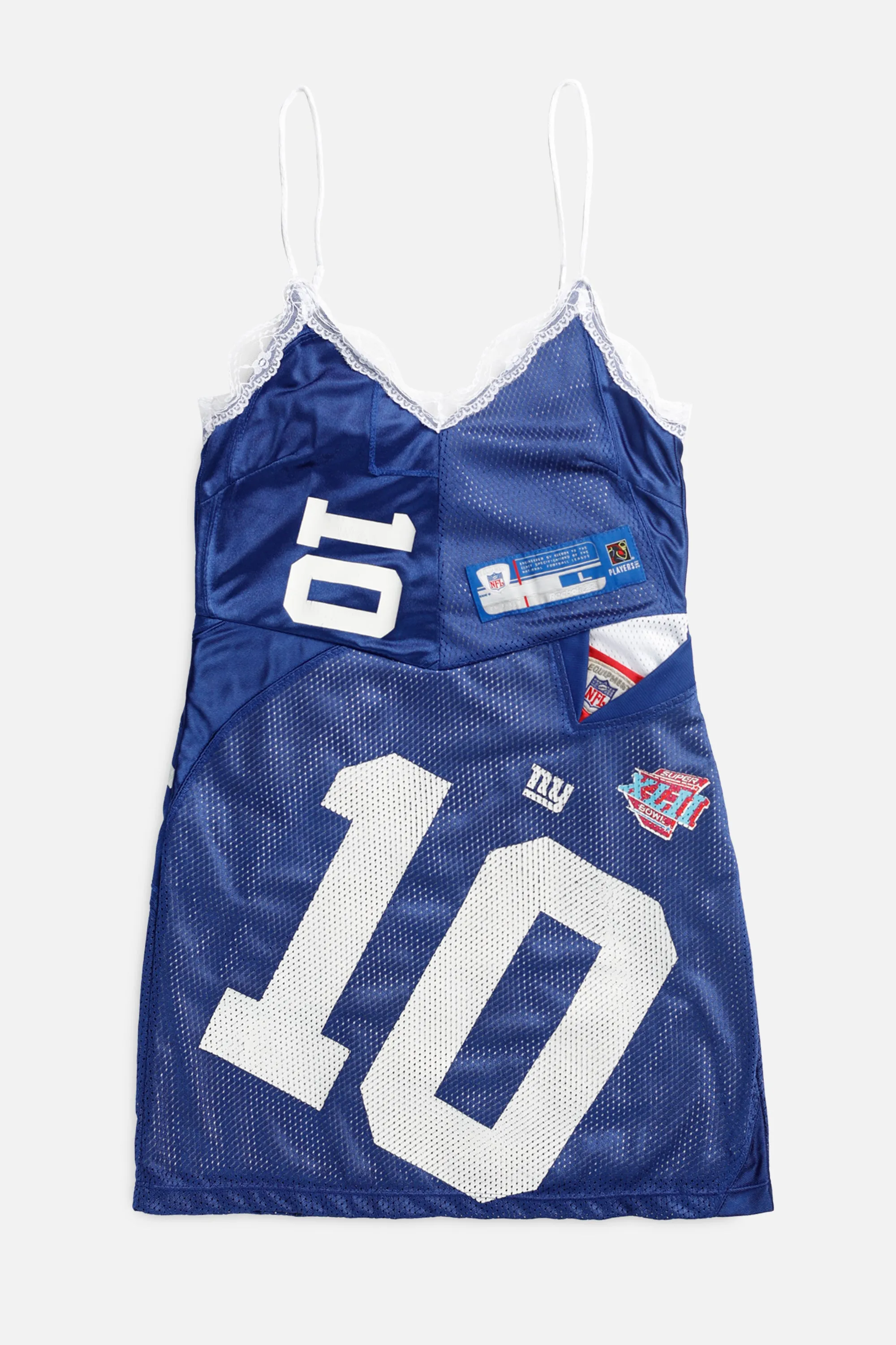 Rework T-shirts,  tops,  summer styles, sports vests, running tops,Vintage Nike Athletic Tee, Tops Sports Tops,  Sports Tops, Quick Dry, Short Sleeves NY Giants NFL Lace Dress - XS
